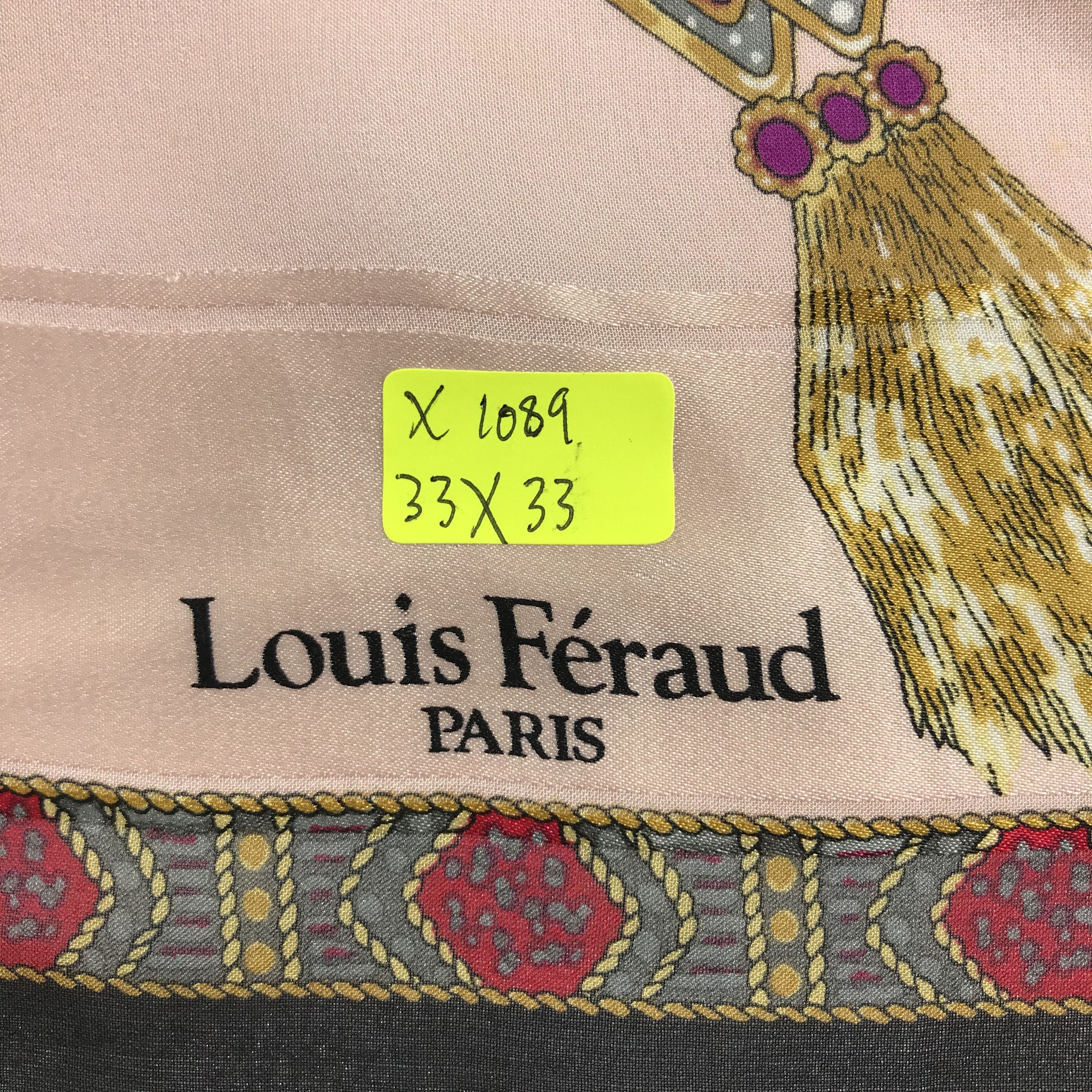 Louis Feraud Vintage Louis Feraud Silk Scarf Size ONE SIZE - 6 Thumbnail
