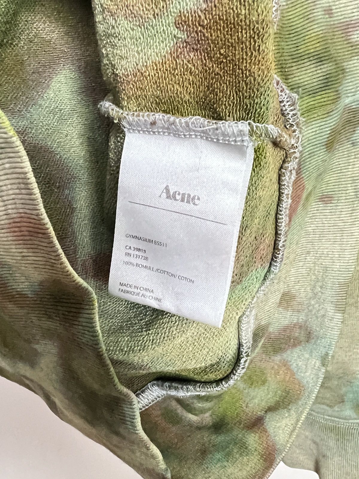Acne Studios acne studios y2k tie dye sweatshirt crewneck 1/1 vintage Size US M / EU 48-50 / 2 - 13 Thumbnail