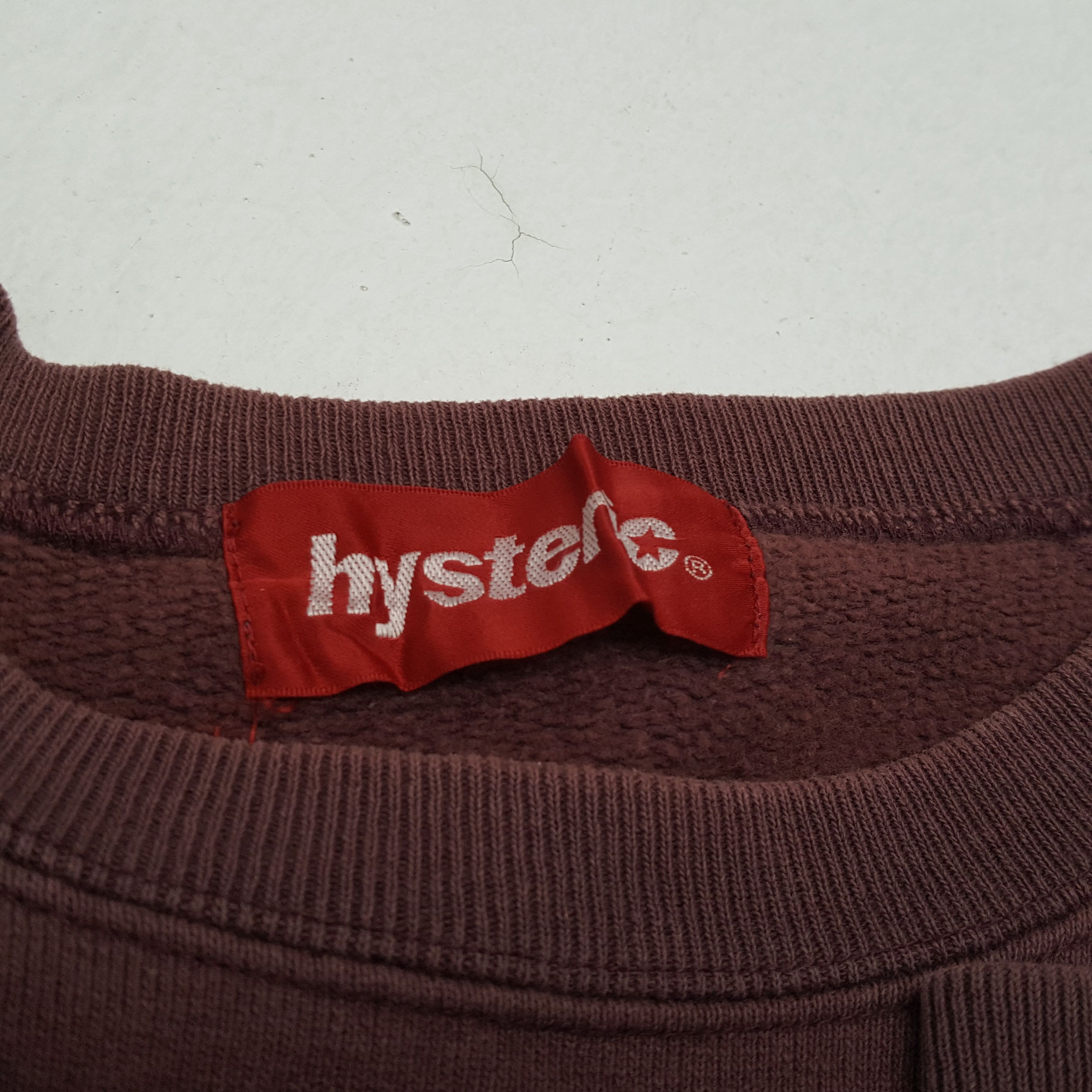 Hysteric Glamour HYSTERIC GLAMOUR Streetwear Style Custom Art Sweatshirt Size US S / EU 44-46 / 1 - 9 Thumbnail