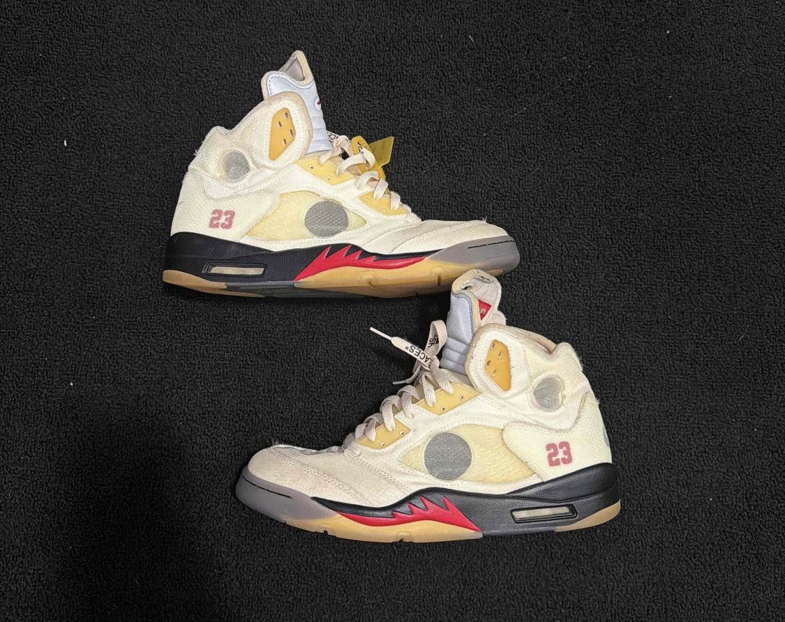 Off-White x Air Jordan 5 ‘Sail’