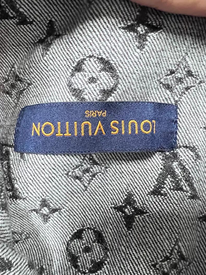 Louis Vuitton Louis Vuitton Nigo Full Logo Denim Jacket Size US M / EU 48-50 / 2 - 4 Thumbnail