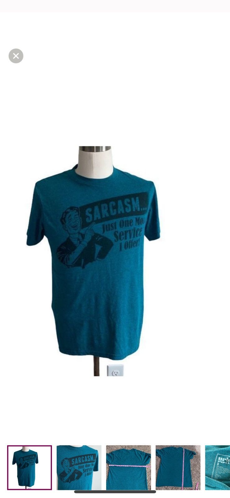 Urban Pipeline Urban pipeline small sarcasm graphic tee Size US S / EU 44-46 / 1 - 1 Thumbnail