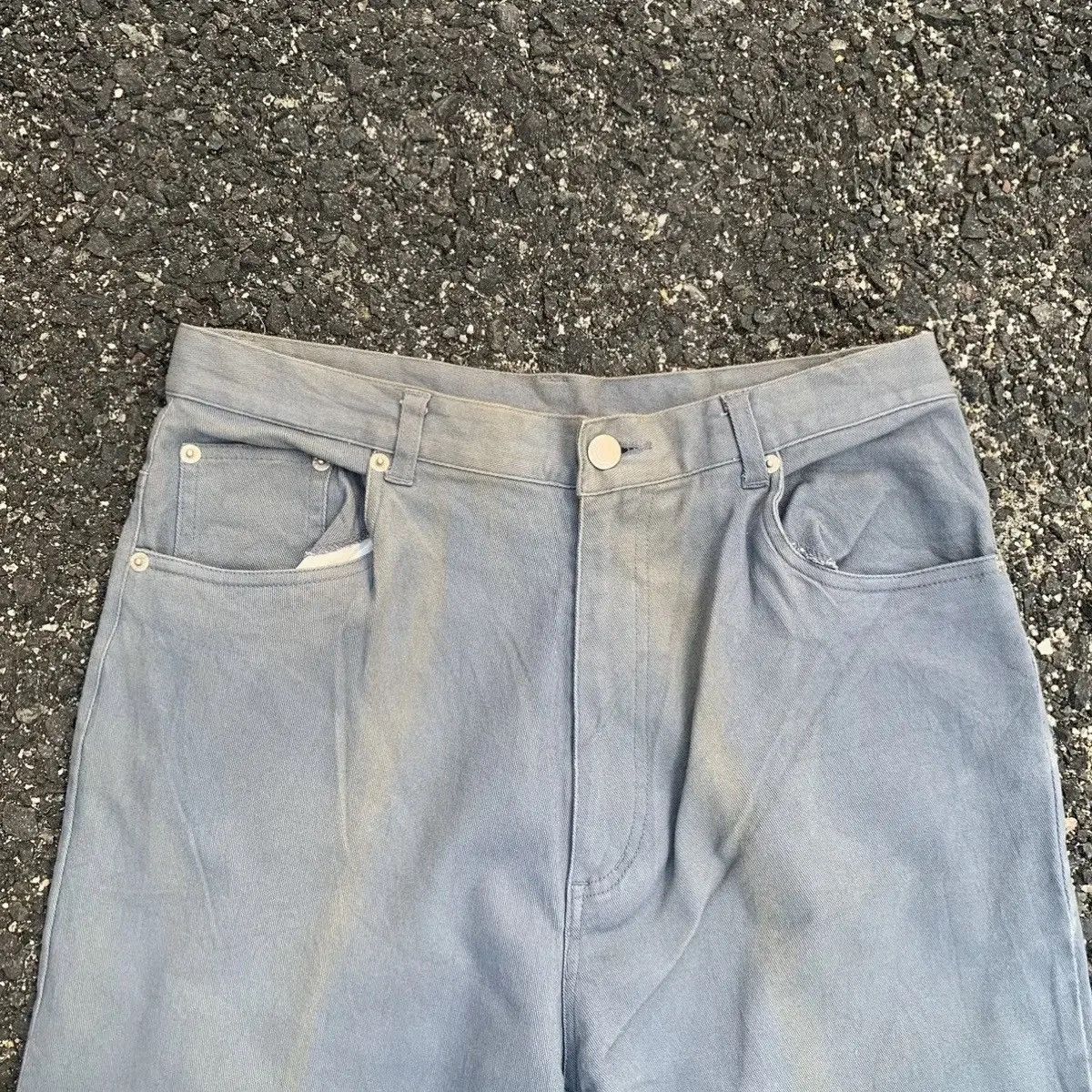 Japanese Brand × StraightFaded Japanese Vintage 5-Pocket Jeans Faded Trousers Pants Size US 29 - 2 Thumbnail