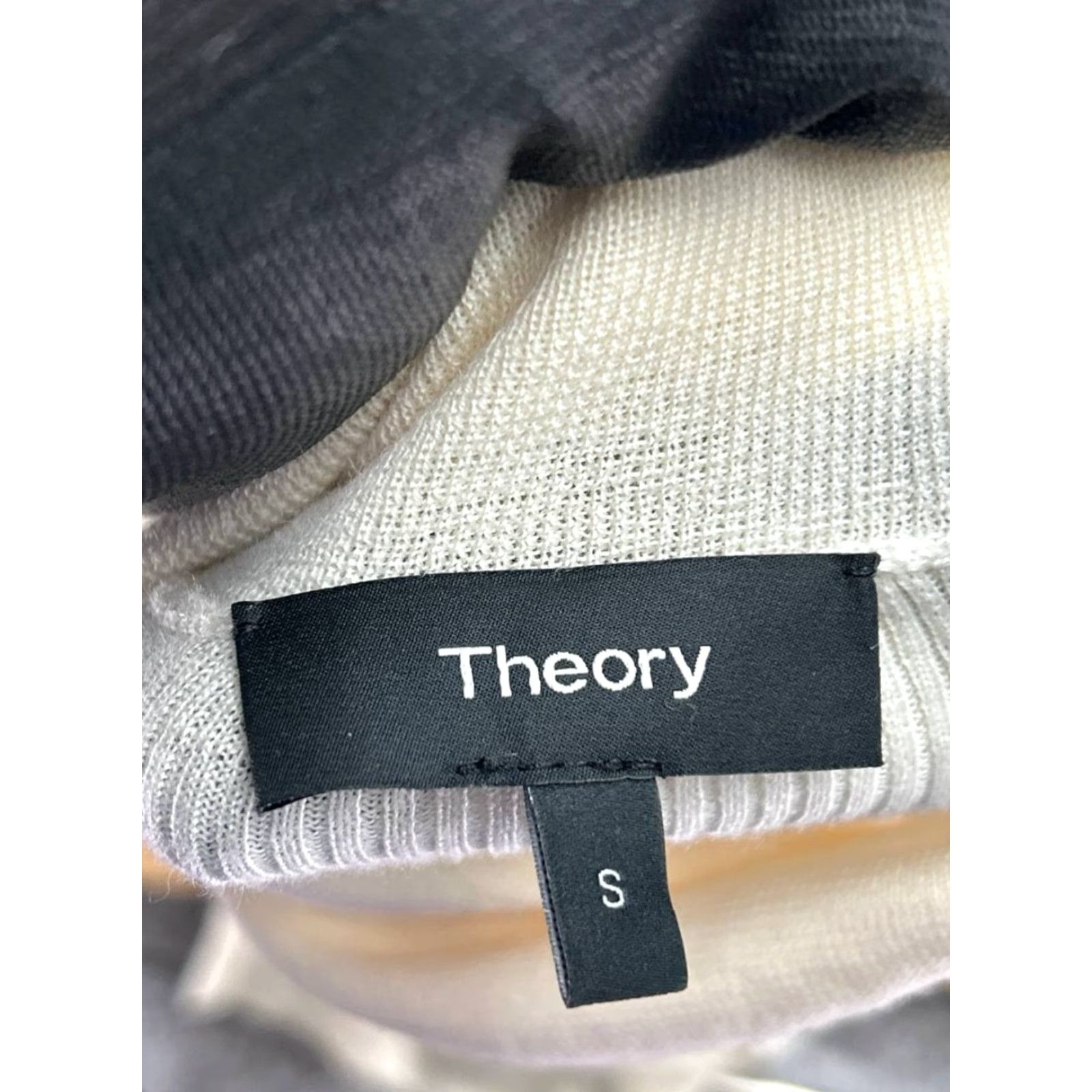 Theory Theory Sweater Womens Small Beige Merino Wool Knit Turtleneck Pullover Knit Wool Shirt Mens? Size S / US 4 / IT 40 - 3 Thumbnail