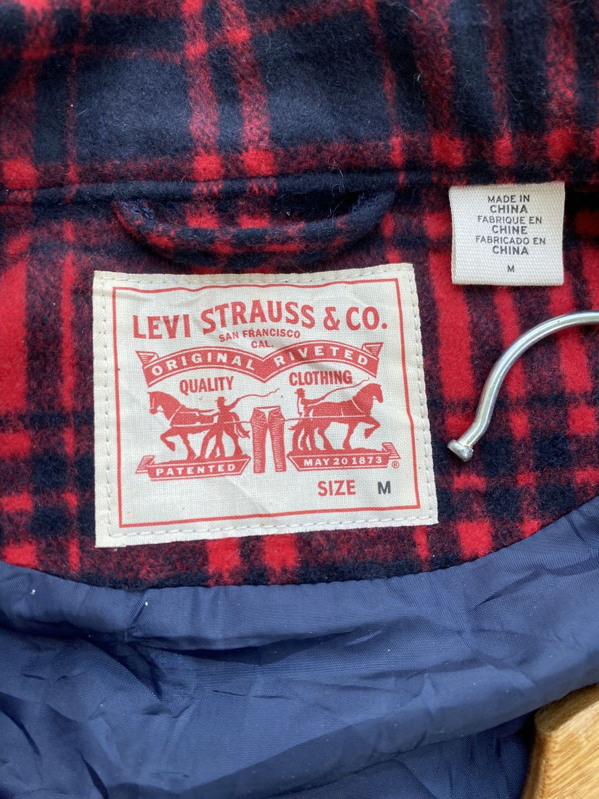 Levi's Vintage Levi's Strauss Chekered Wool Jacket Size US M / EU 48-50 / 2 - 12 Thumbnail