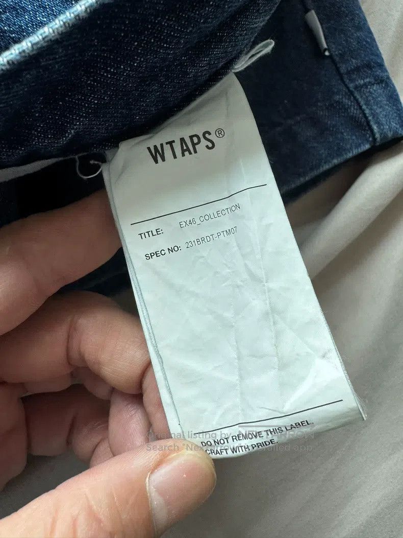 Wtaps Wtaps size 4 denim shorts Size US 39 - 5 Thumbnail