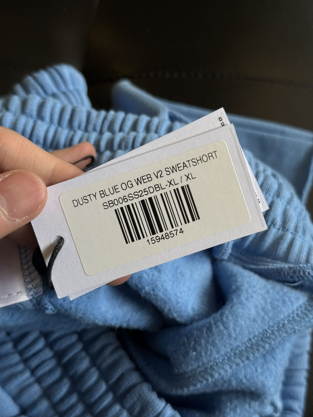 Sp5der Sp5der Sweatshorts Blue Size XL (NEW) Size US 34 / EU 50 - 10 Thumbnail