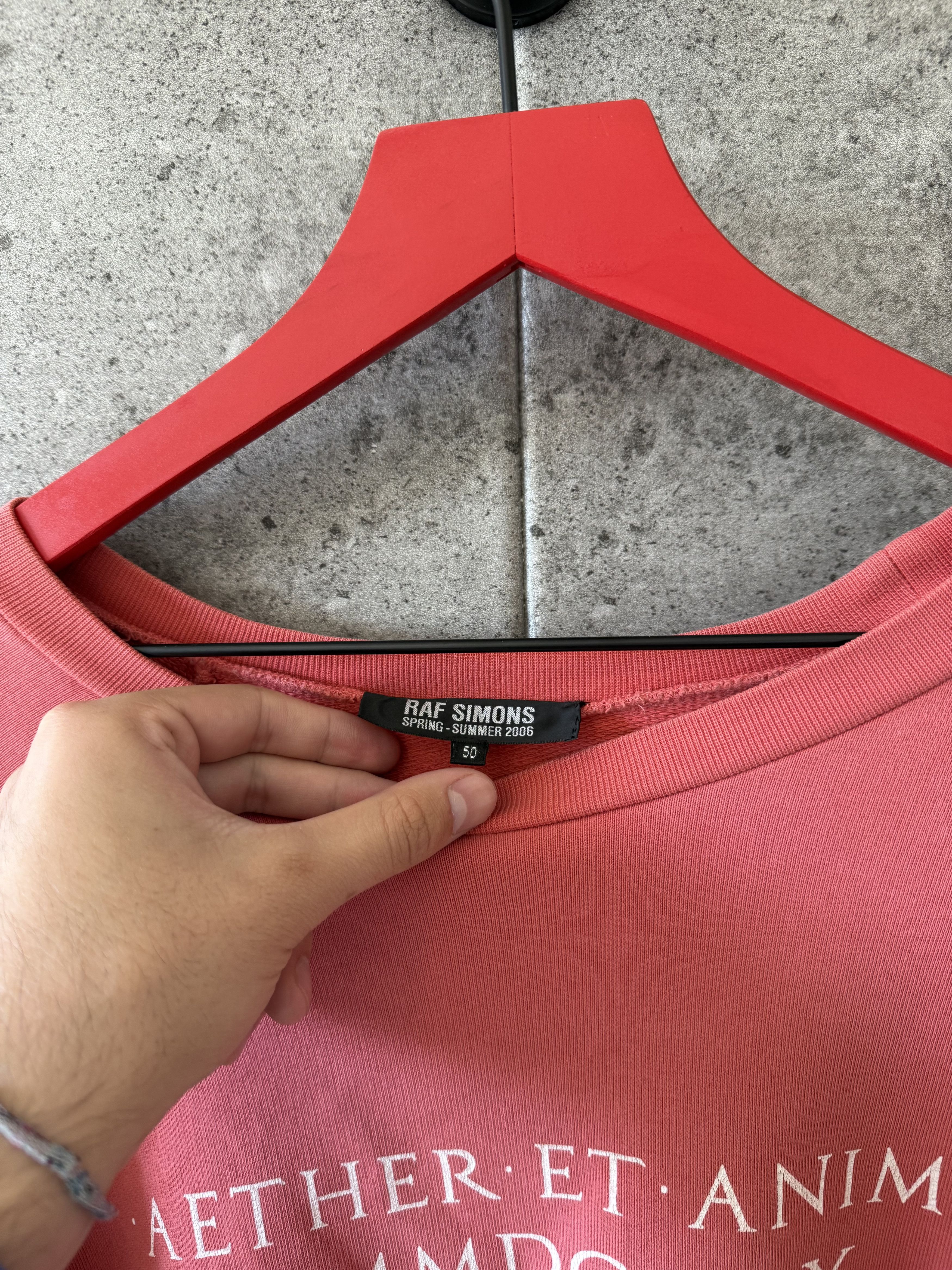 Raf Simons Raf Simons anther et anima icarus surgit crewneck Size US L / EU 52-54 / 3 - 6 Thumbnail