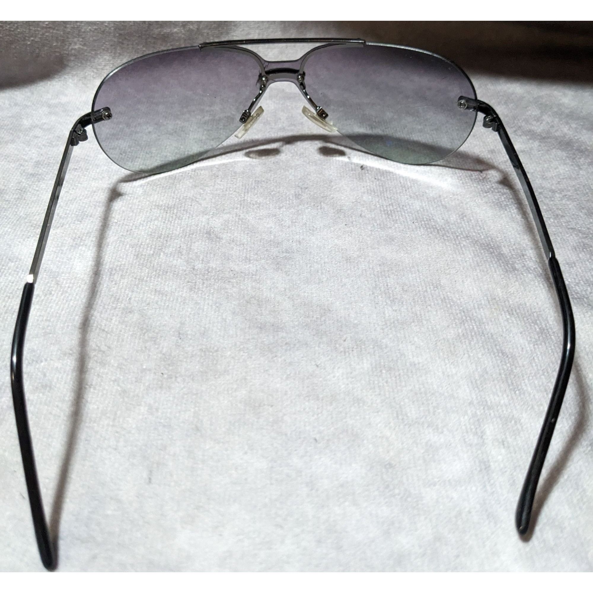 Other Ania Minimalist Black Aviator Sunglasses Size ONE SIZE - 3 Thumbnail