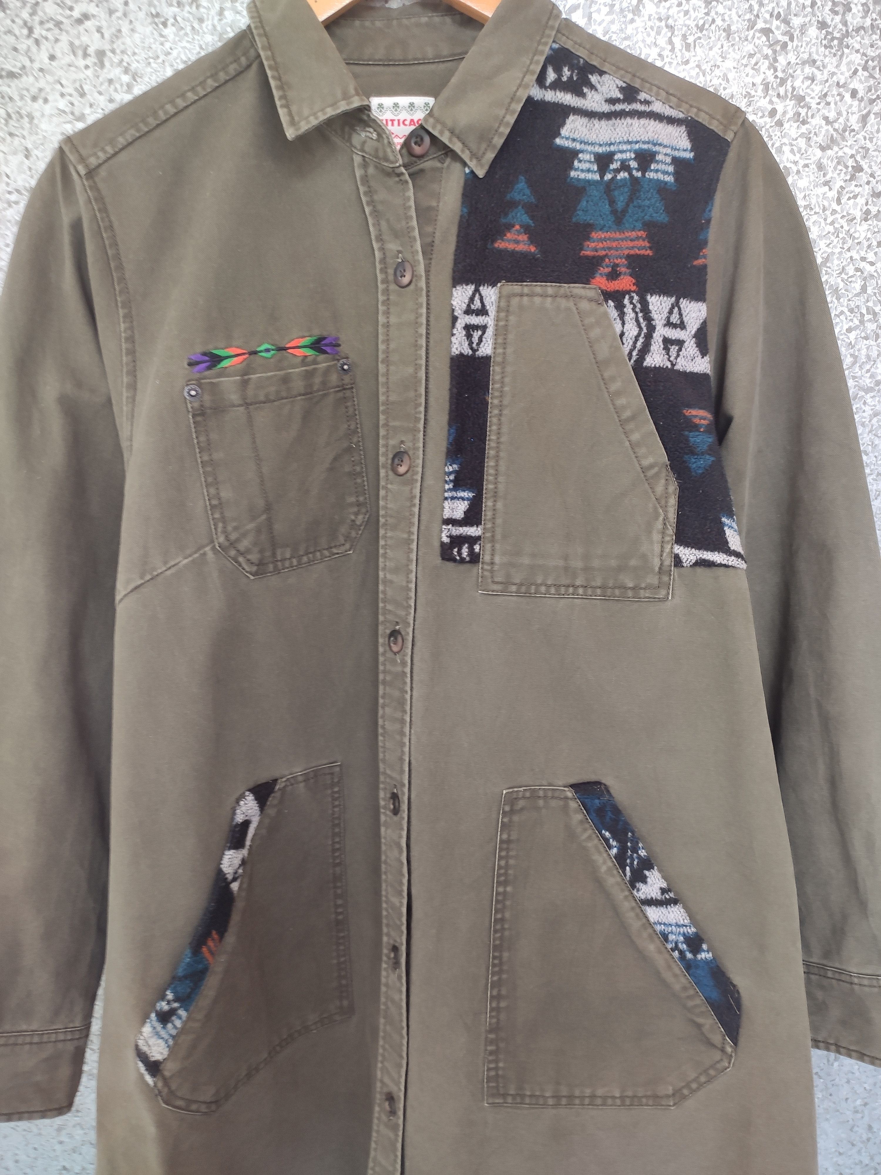 Japanese Brand Titicaca parkas navajo design native Size US M / EU 48-50 / 2 - 5 Thumbnail
