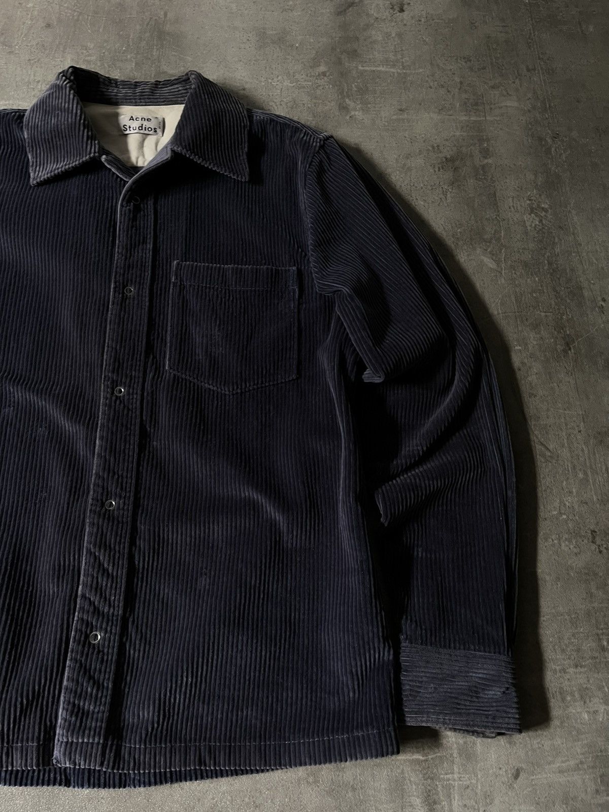 Acne Studios Acne Studios corduroy navy light jacket shirt Size US M / EU 48-50 / 2 - 3 Thumbnail