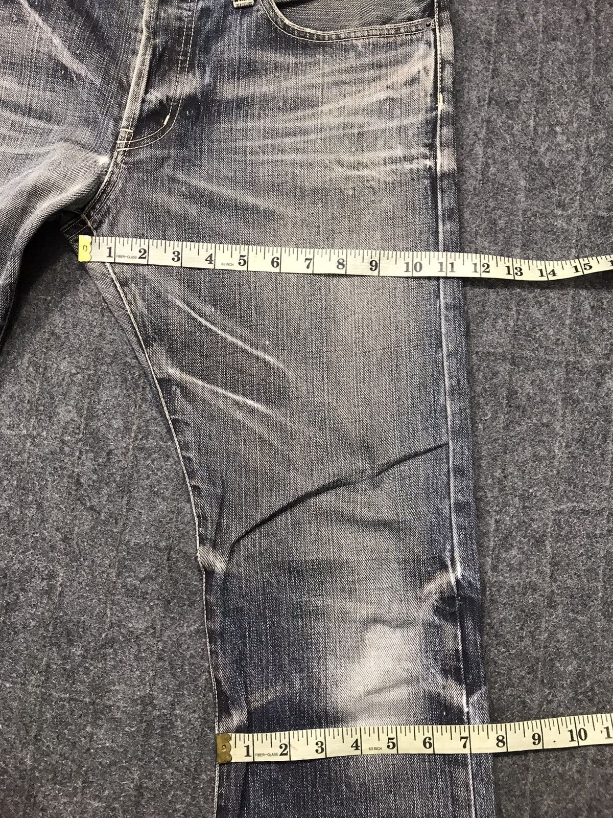 Japanese Brand TK Takeo Kikuchi Black Denim Slim Fit Buttonfly Size US 32 / EU 48 - 13 Thumbnail