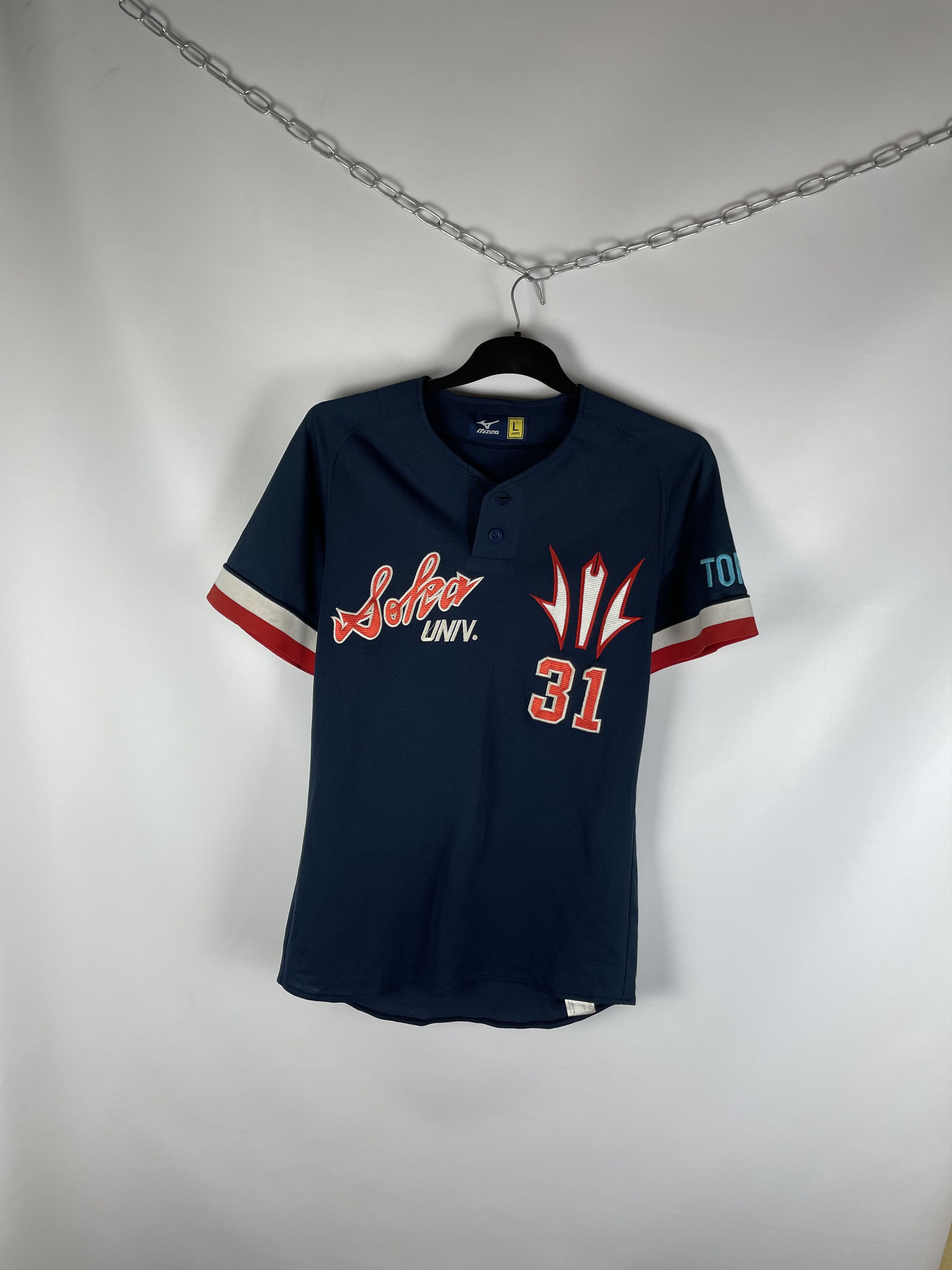 Mizuno Mizuno JAPAN JERSEY TEE SHIRT 90s Size US L / EU 52-54 / 3 - 2 Thumbnail