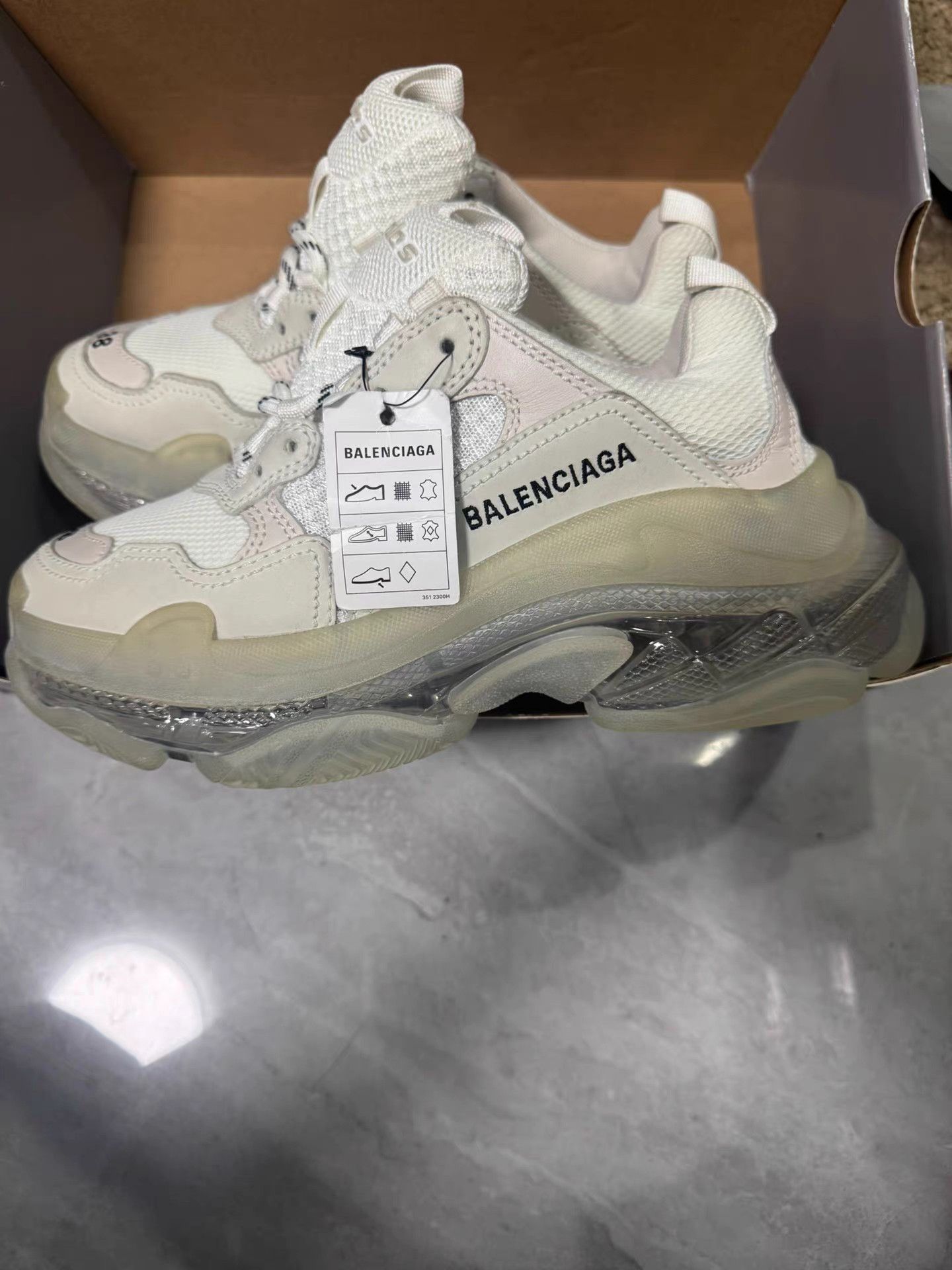 Balenciaga Balenciaga Triple S Low-Top Sneakers K13 Size US 8 / IT 38 - 3 Thumbnail