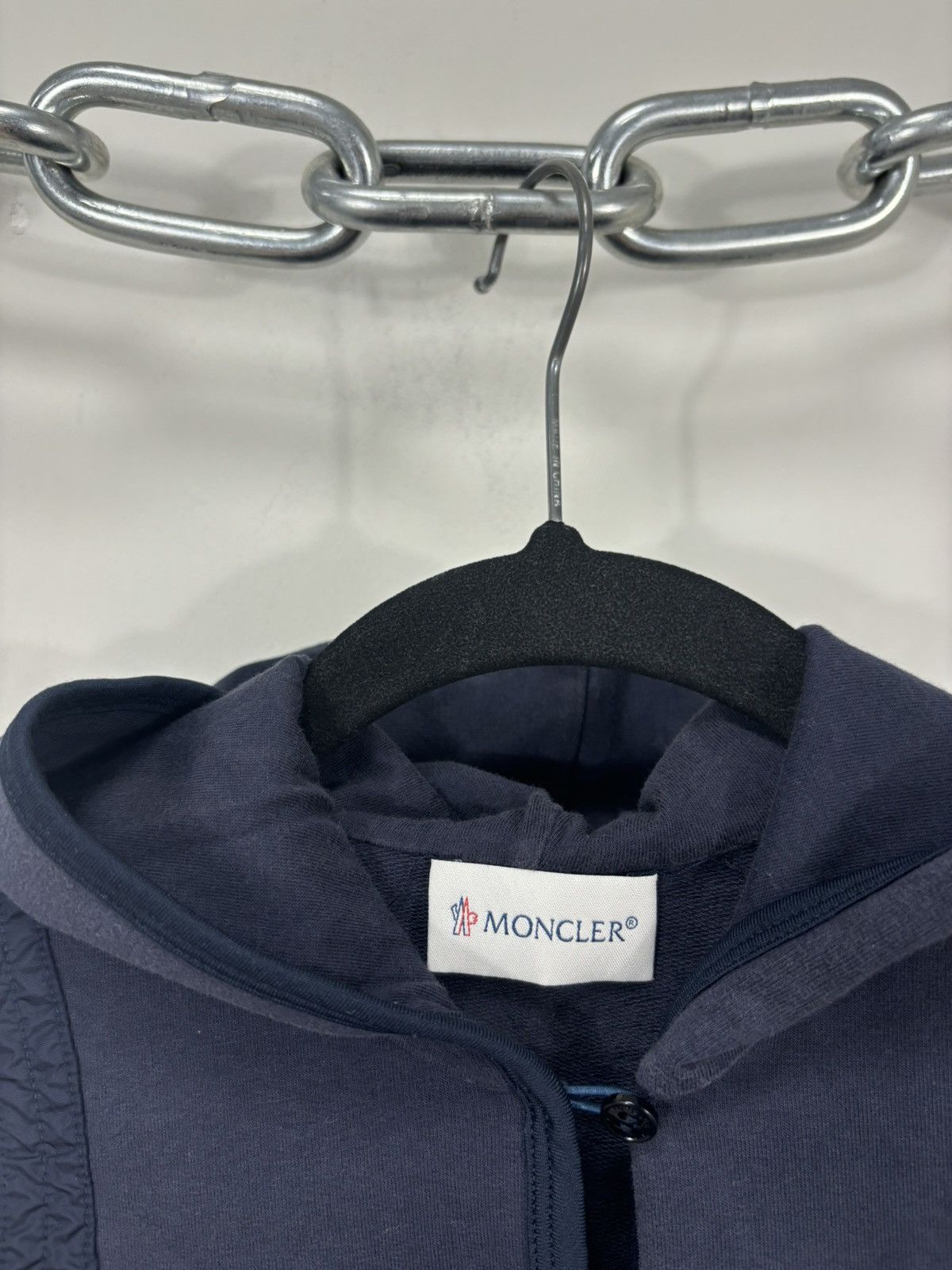 Moncler Moncler Abito Senza Maniche Women’s Navy Sleeveless Hoodie Size XXS / US 00 / IT 34 - 5 Thumbnail