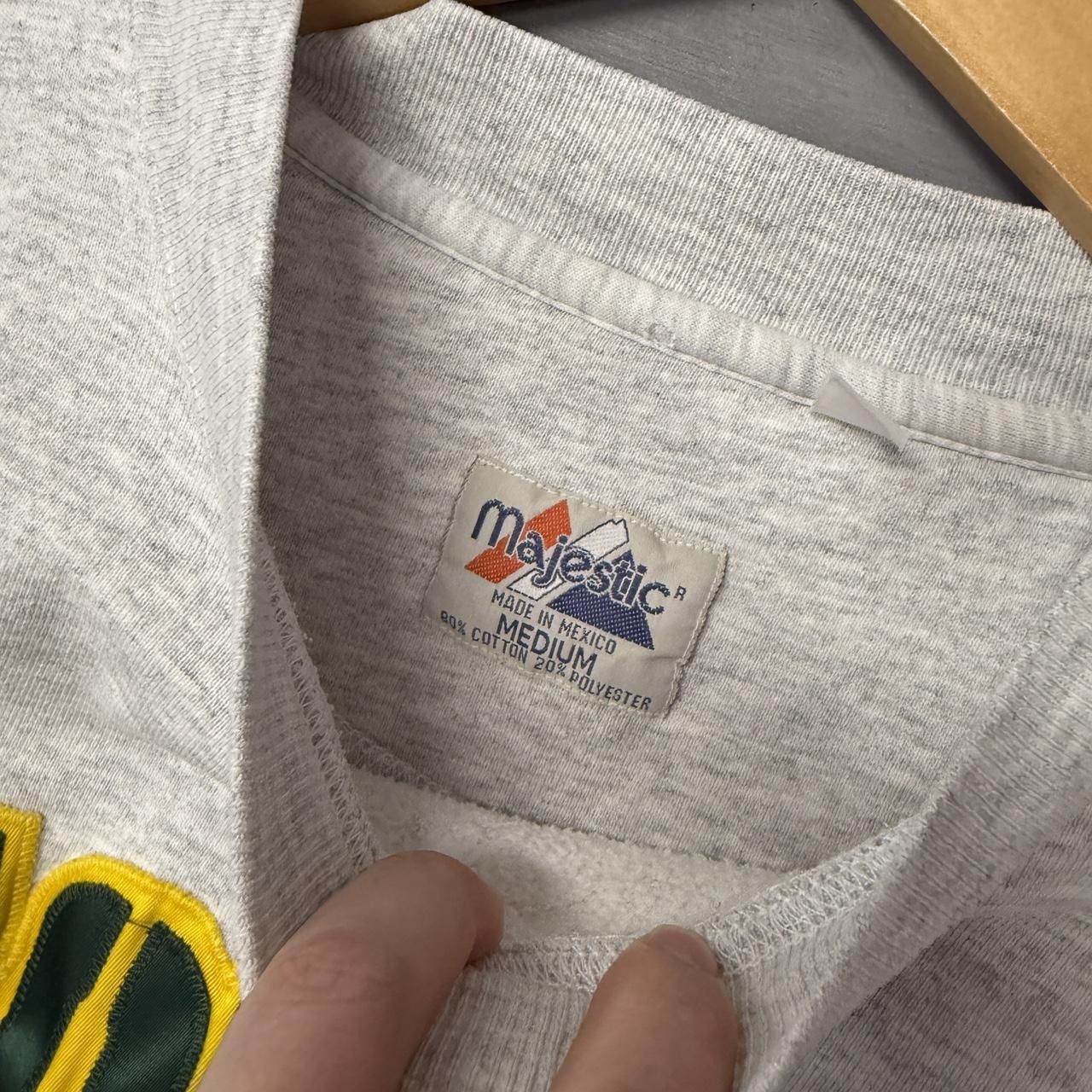 Majestic × NFL Majestic Green Bay Packers Embroidered Sweatshirt Medium Size US M / EU 48-50 / 2 - 2 Thumbnail