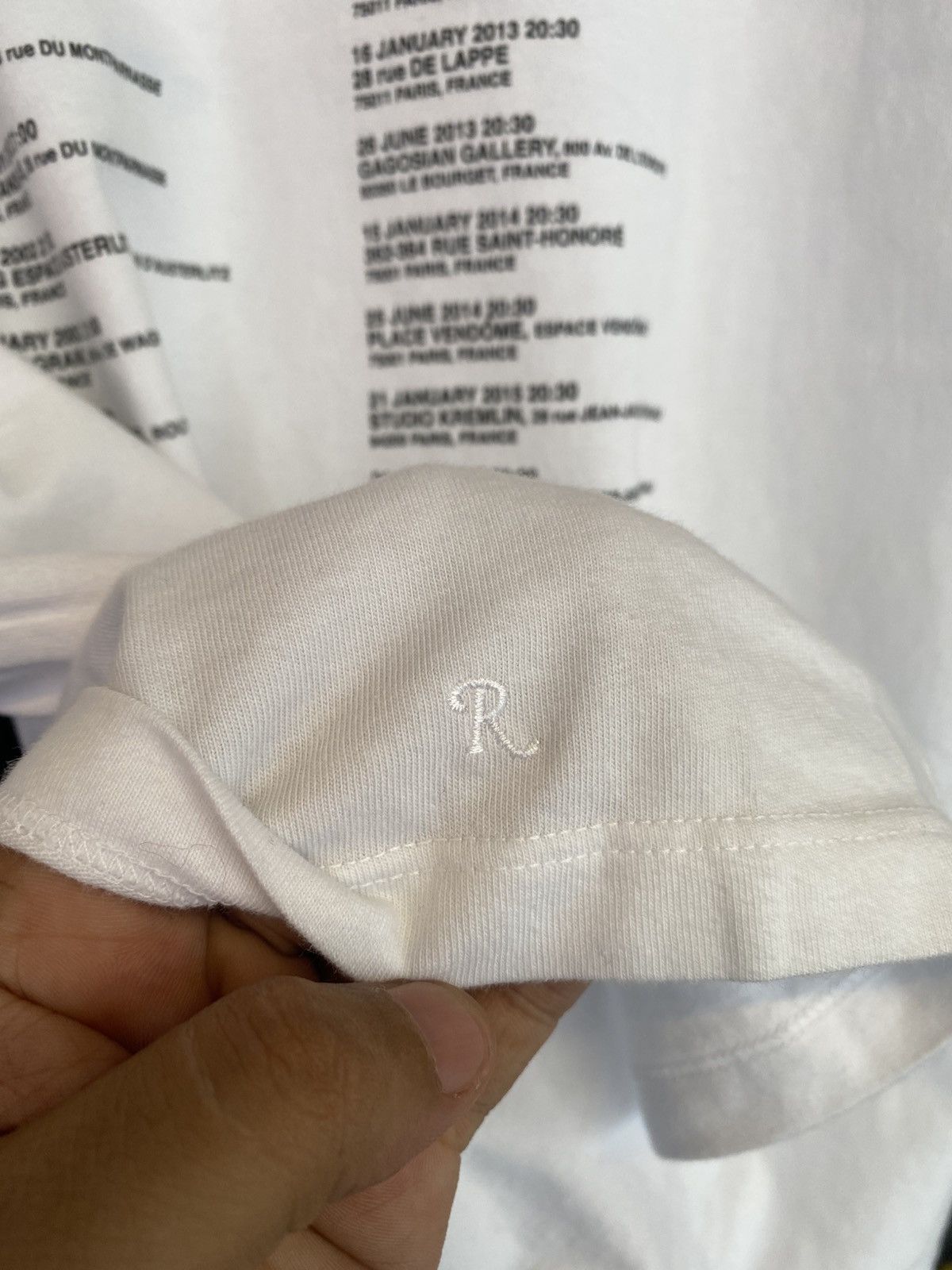 Raf Simons SS19 93100 Montreuil Paris Oversize T-Shirt Size US XS / EU 42 / 0 - 6 Thumbnail
