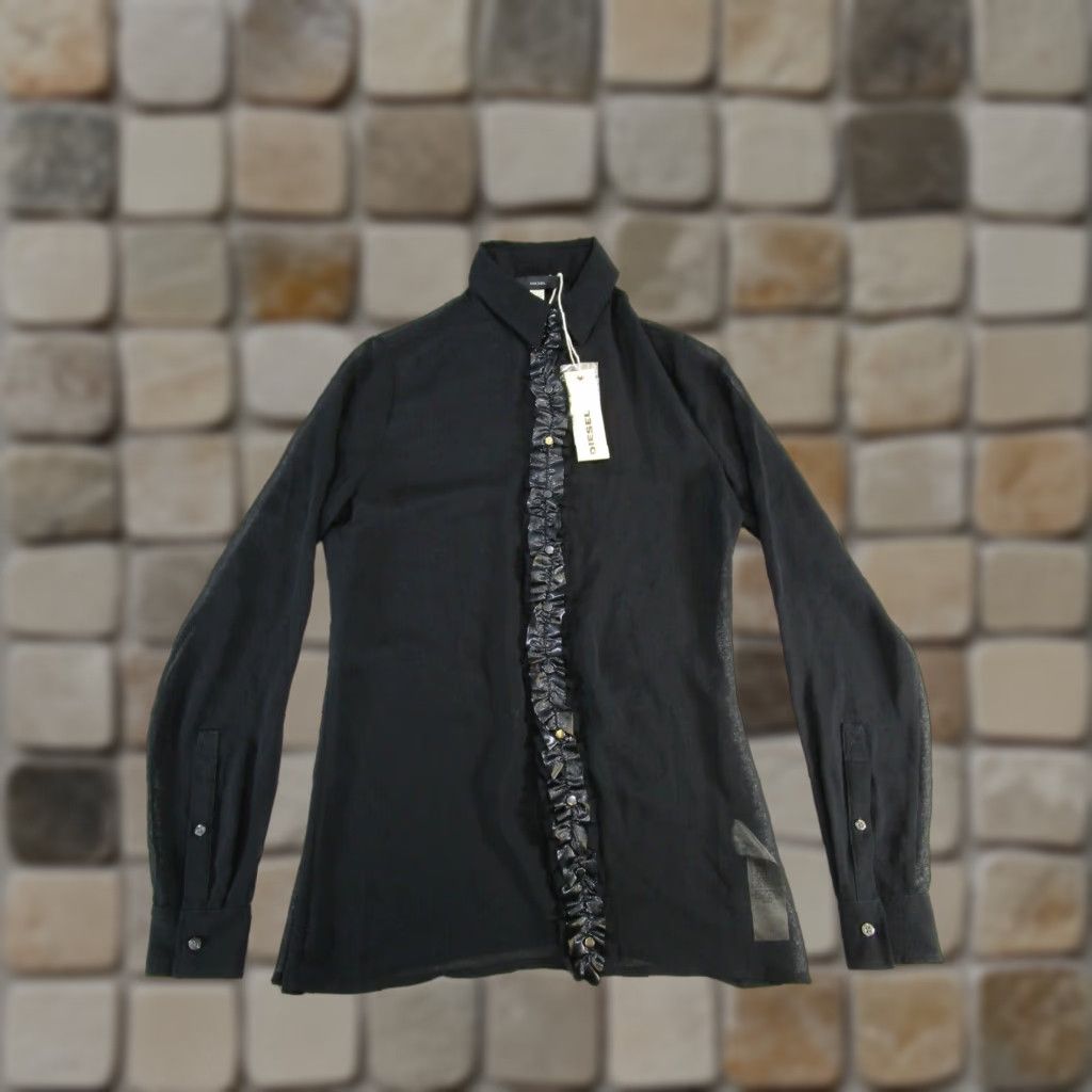 Diesel Diesel Shirt Womens Xs Black C-Susha Tunic y2k New Size XS / US 0-2 / IT 36-38 - 1 Thumbnail