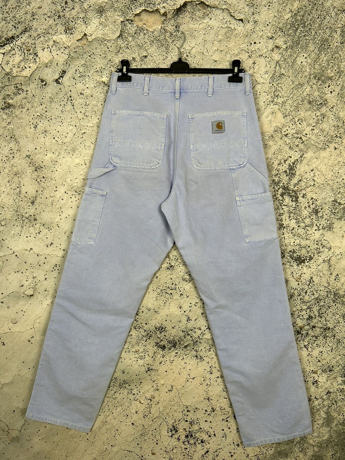 Carhartt Wip Carhartt WiP Double Knee Pant Light Purple Skate Baggy Rap Size US 32 / EU 48 - 1 Thumbnail