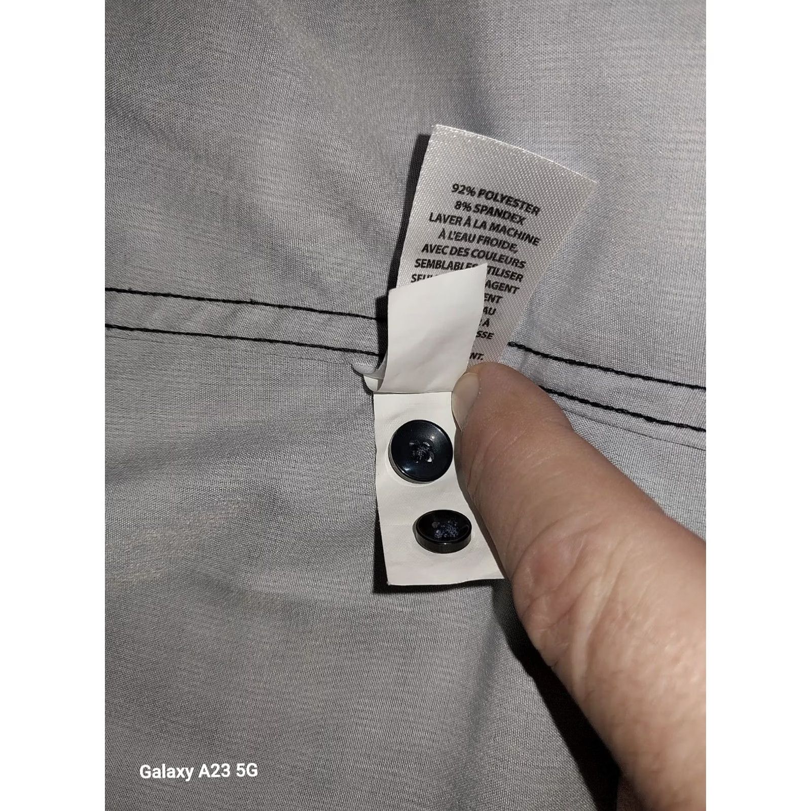 Nordstrom Nordstrom Shirt Men Medium Blue Check Button-Down Collared 30in Regular Fit Shirt Size US M / EU 48-50 / 2 - 5 Thumbnail