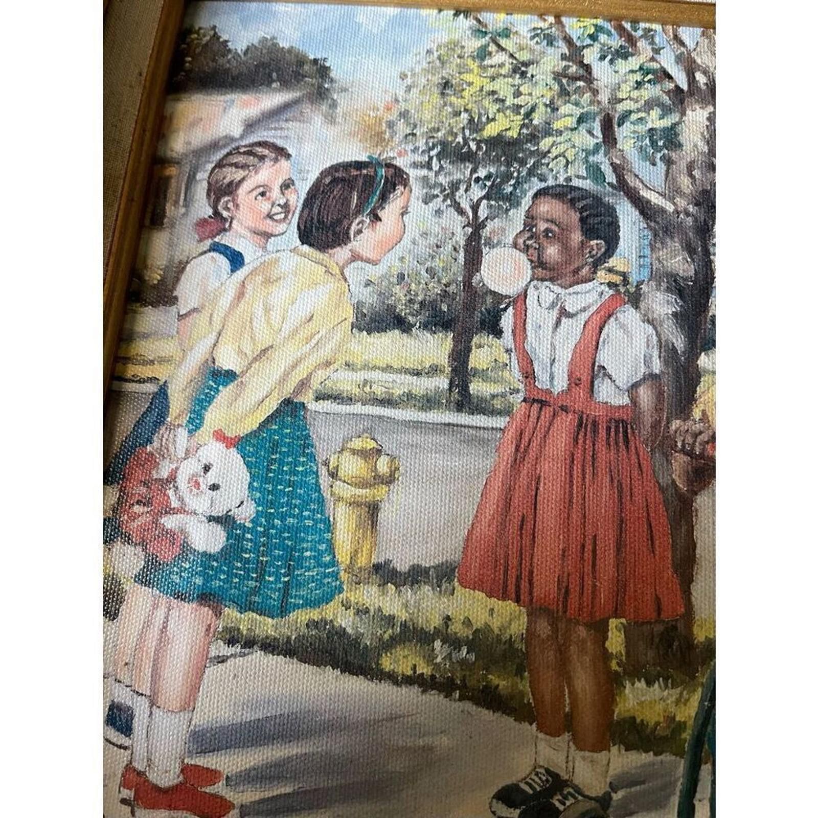 Nicasio painting on canvas. 1975..