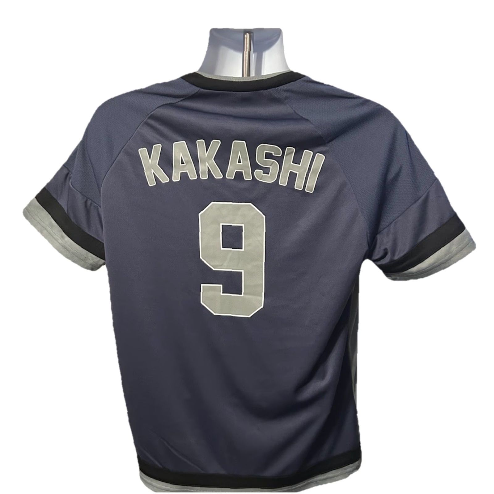 Vintage Boxlunch Naruto Shippuden Jersey ANBU Black Ops Kakashi #9 Jersey Men Large Size US L / EU 52-54 / 3 - 3 Thumbnail