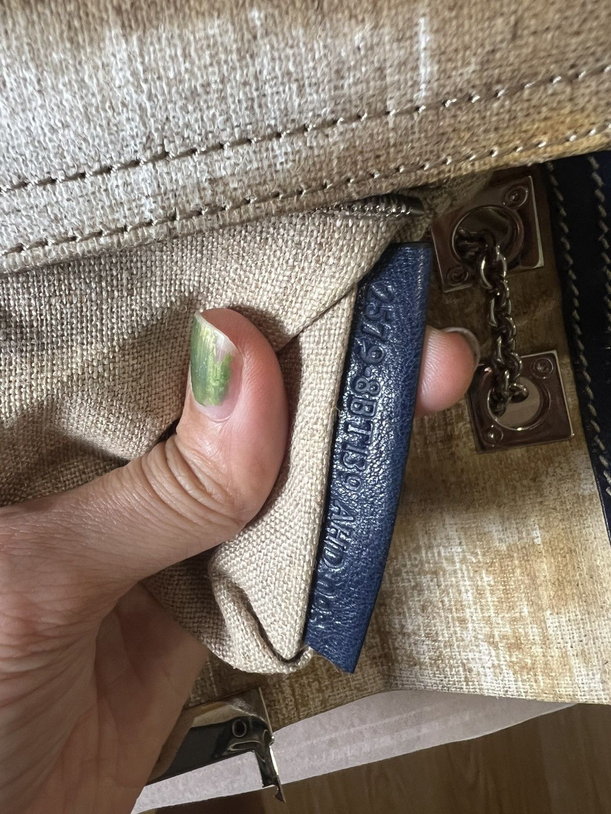 Fendi Fendi Embellished Canvas Baguette Size ONE SIZE - 18 Thumbnail