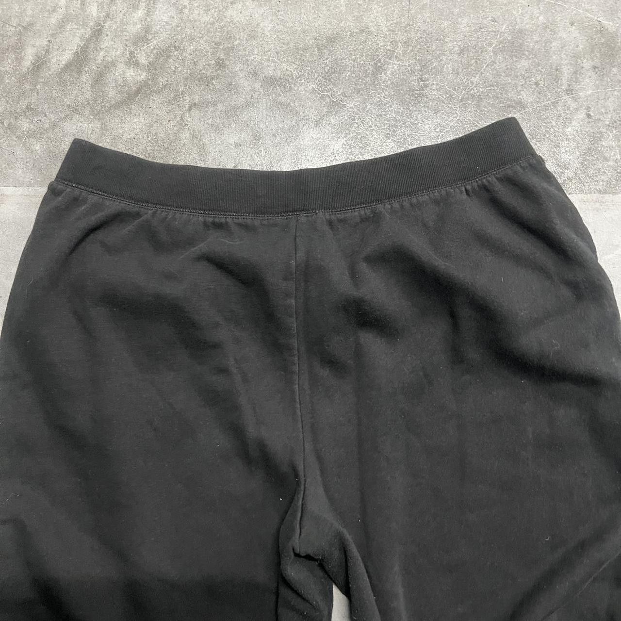Vintage Crazy Vintage Y2K/2000s Baggy Black Sweatpants With Pockets! Size US 38 / EU 54 - 7 Thumbnail