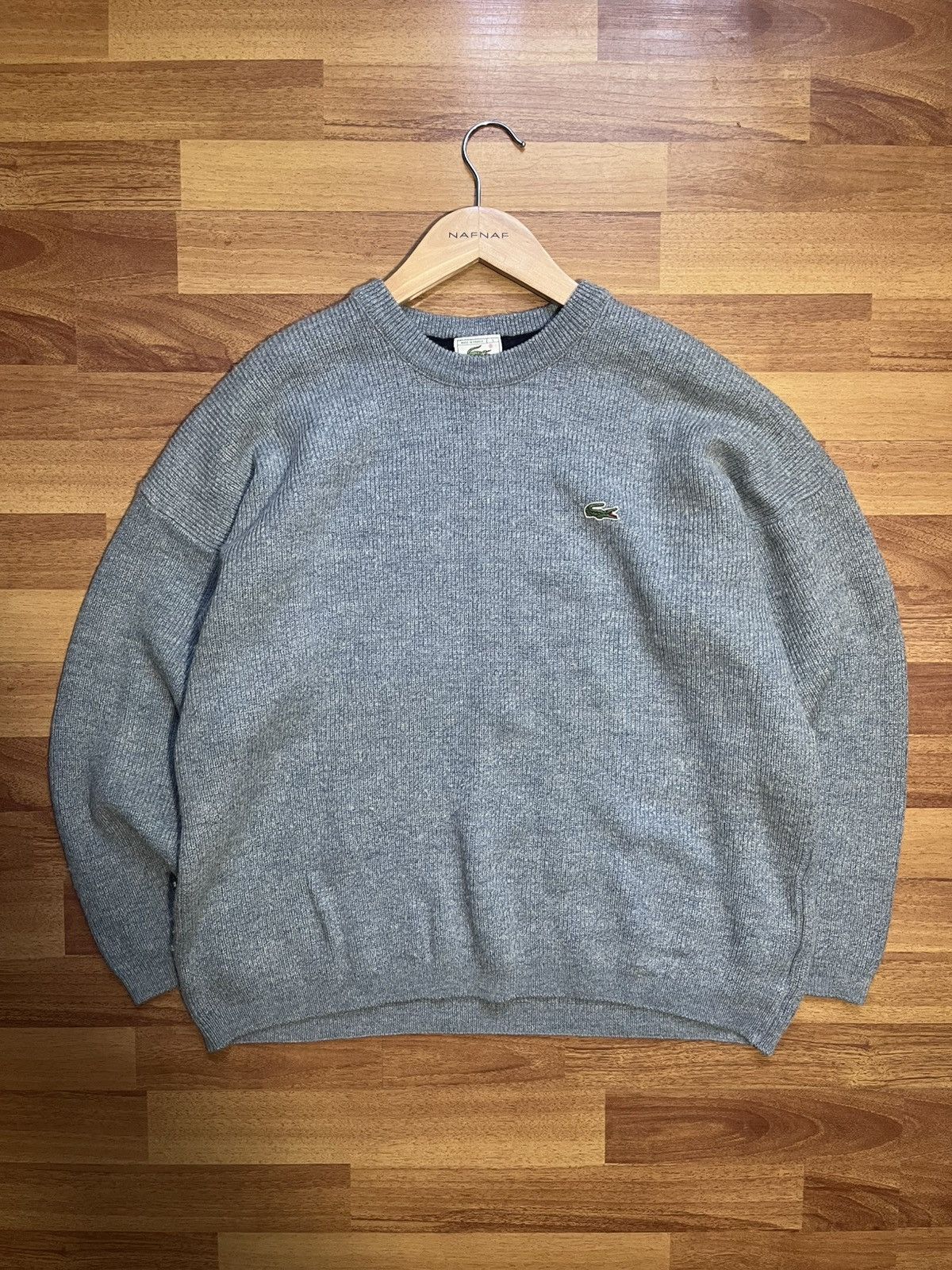 Lacoste Lacoste Vintage Wool Sweeter Size US L / EU 52-54 / 3 - 2 Thumbnail