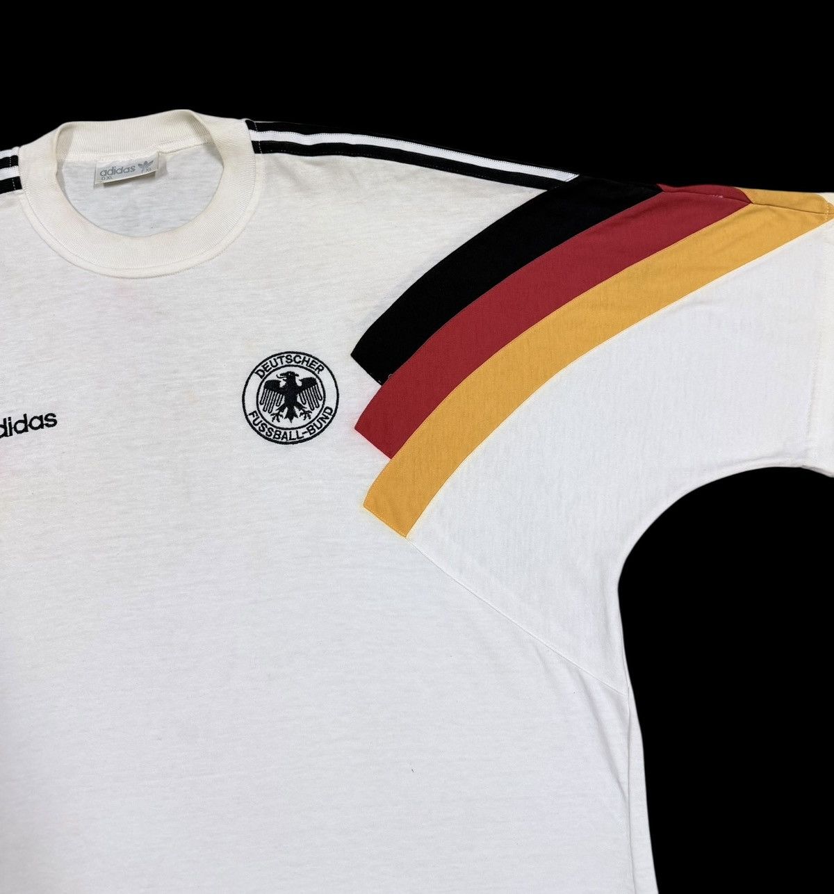 Adidas Vtg🔥90’s Maglia Calcio Germany Adidas Deutschaland Size US XXL / EU 58 / 5 - 6 Thumbnail
