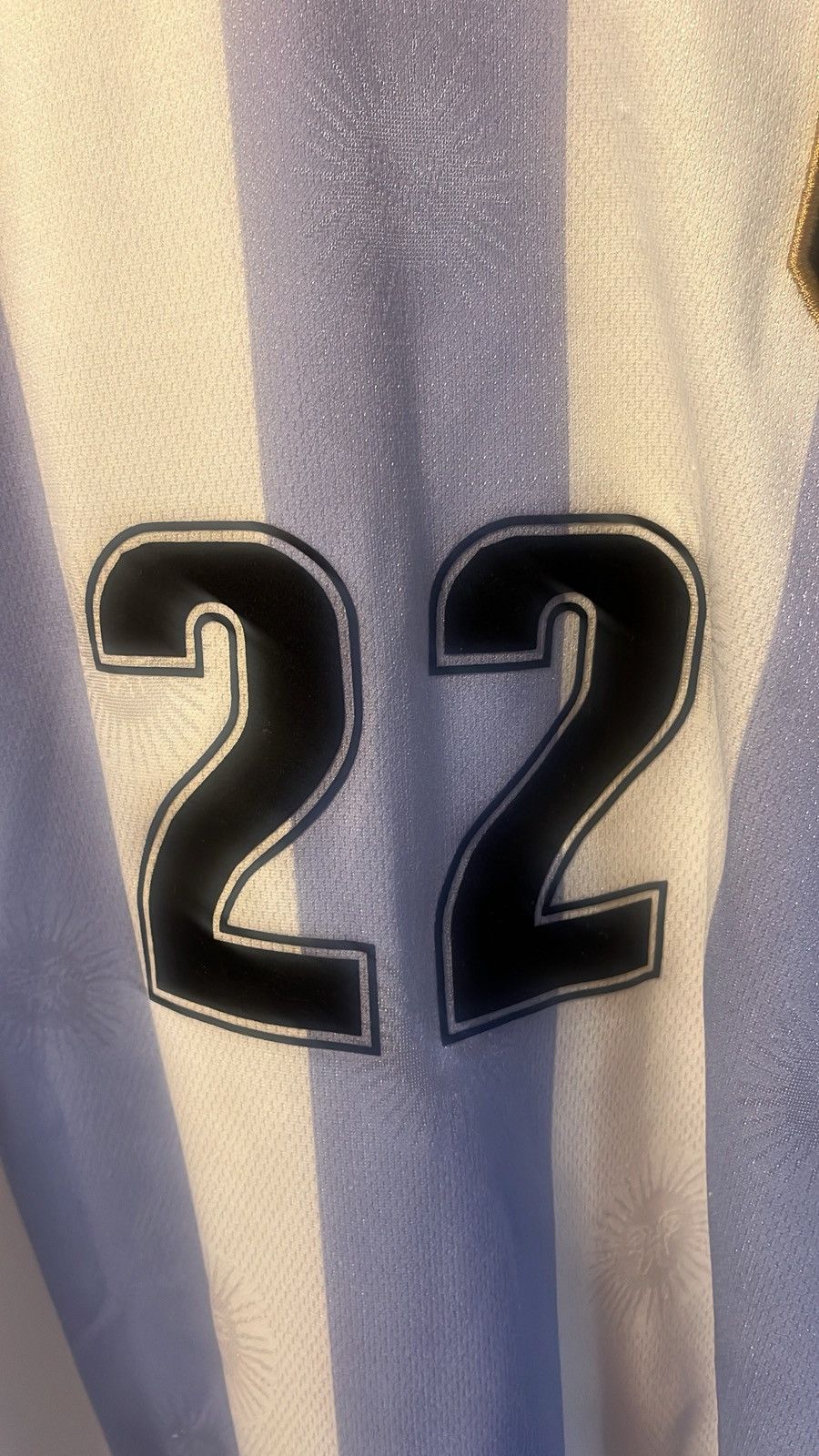 Reebok Argentina 1999 Home Riquelme #22 Reebok XL Original Vintage Size US XL / EU 56 / 4 - 6 Thumbnail