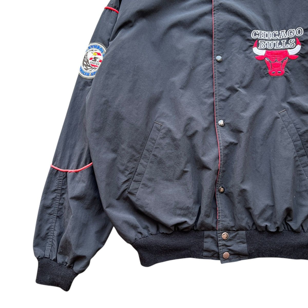 NBA Vintage Chicago Bulls 91-92 Back To Back NBA World Champions Size US XL / EU 56 / 4 - 9 Thumbnail