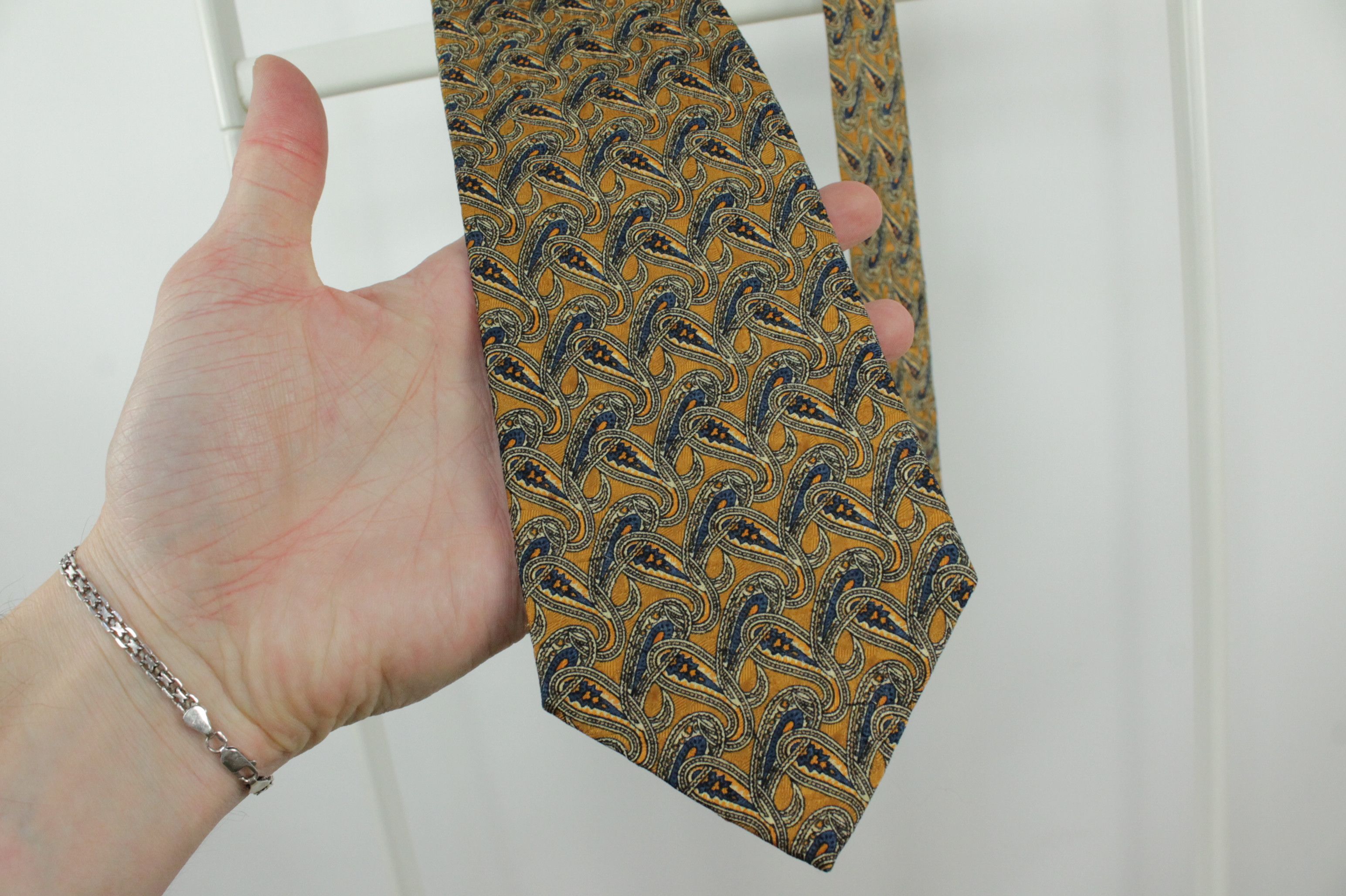 Ermenegildo Zegna Ermenegildo Zegna Paisley Silk Tie Size ONE SIZE - 2 Thumbnail