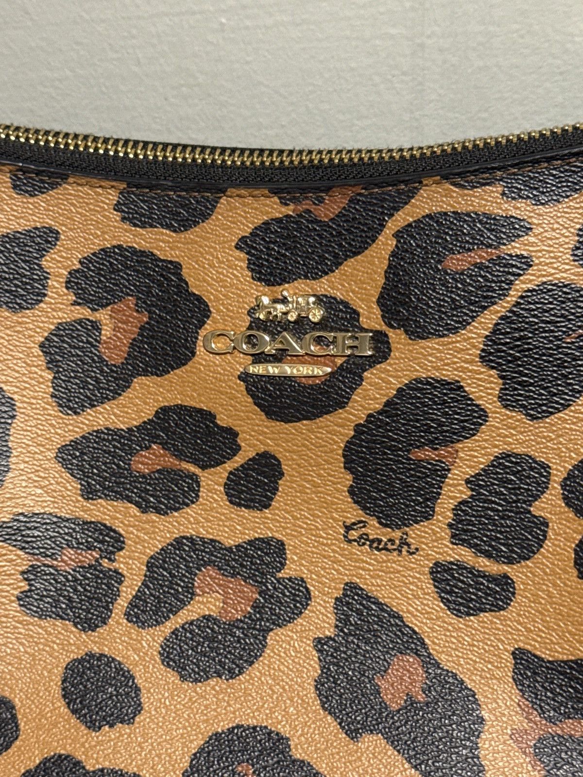 Coach Coach Leopard Print Shoulder Bag Size ONE SIZE - 2 Thumbnail