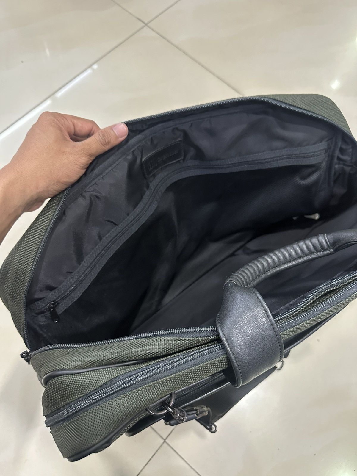 Issey Miyake Rare Issey Miyake Business Work Laptop Bag Tag Label Maruem Size ONE SIZE - 12 Thumbnail
