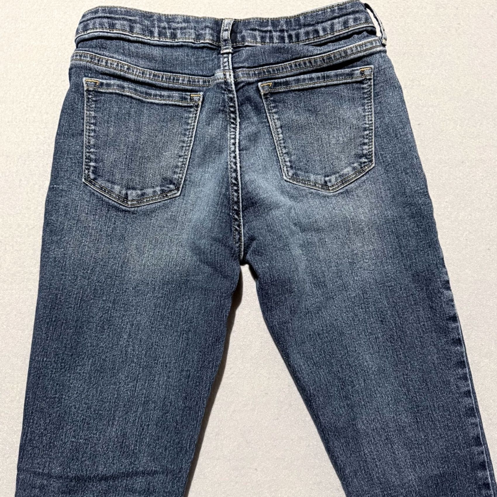 Gap Gap Jeans Women's Blue Denim Stretch Low Rise Slim Fit - 14 Size 36" / US 14 / IT 50 - 4 Thumbnail