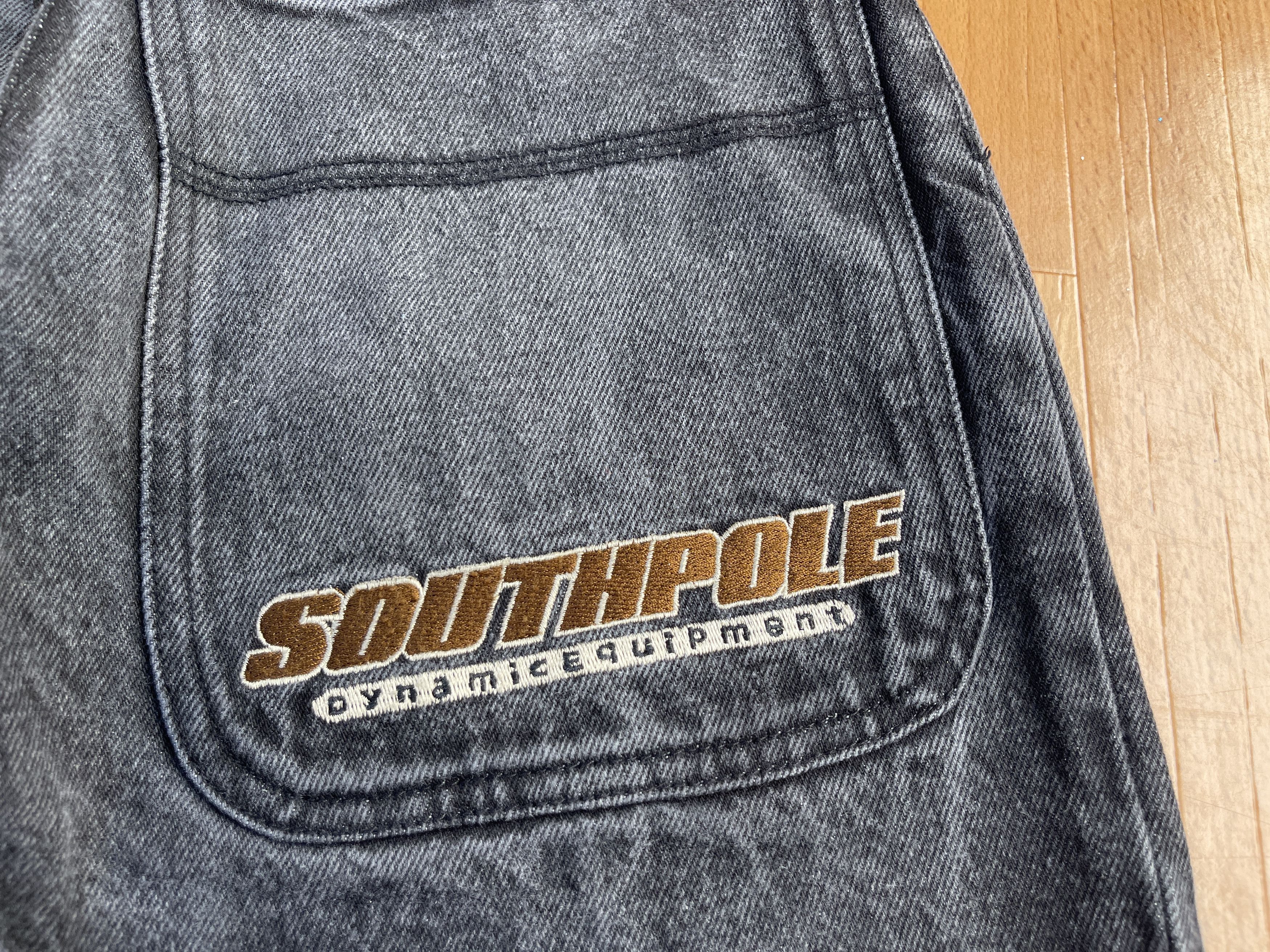 Southpole Southpole jeans, baggy vintage South Pole 90s hip hop Y2K 26 Size US 26 / EU 42 - 8 Thumbnail
