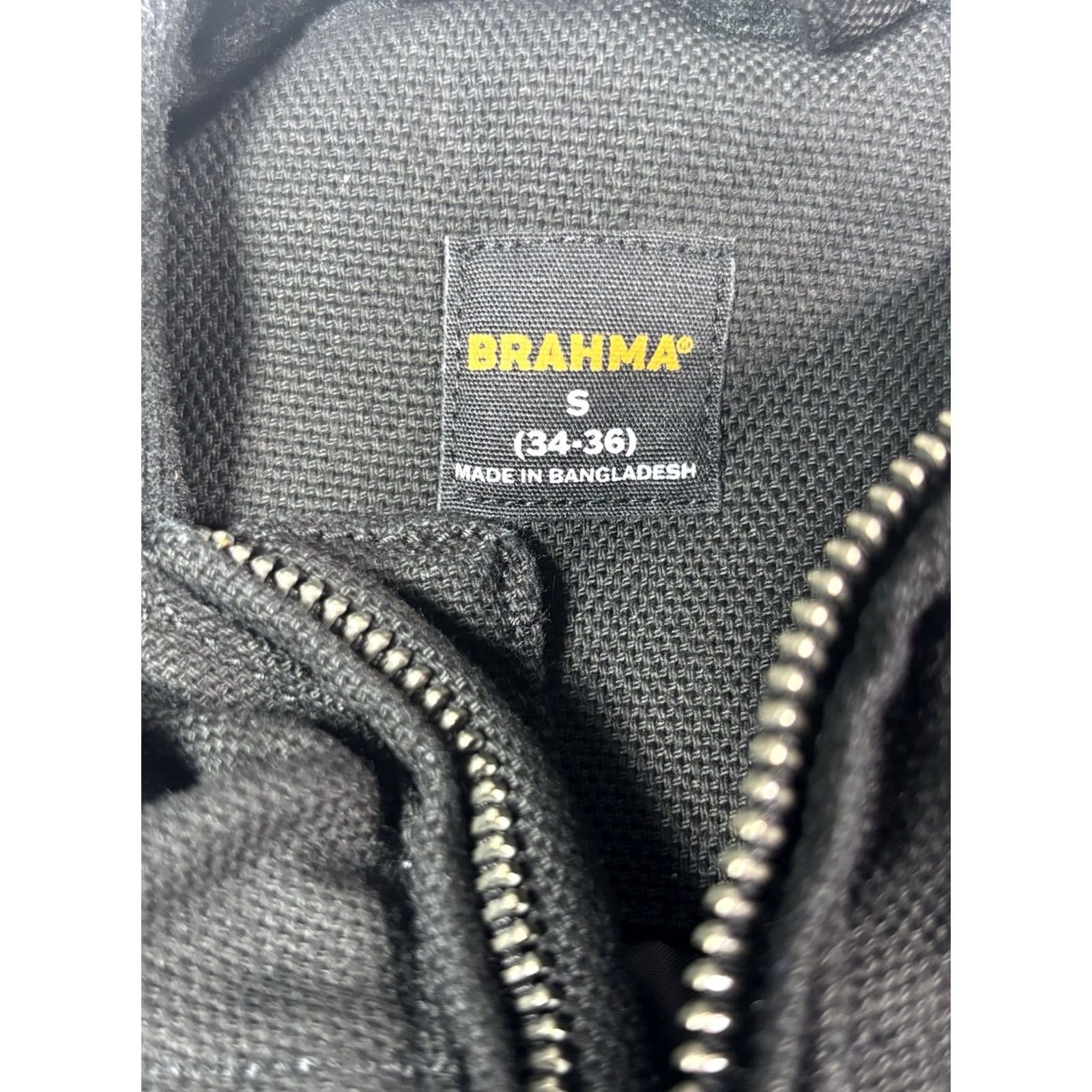 Vintage BRAHMA Vest Duck Canvas Outdoor Size Small 34-36 Black Hunting Hiking Workwear Mens Vest Size US S / EU 44-46 / 1 - 6 Thumbnail