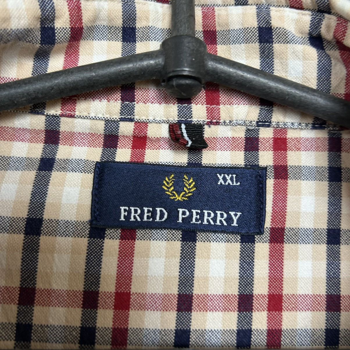Fred Perry Vintage Fred Perry small logo checked y2k 90’s button shirt Size US XXL / EU 58 / 5 - 5 Thumbnail