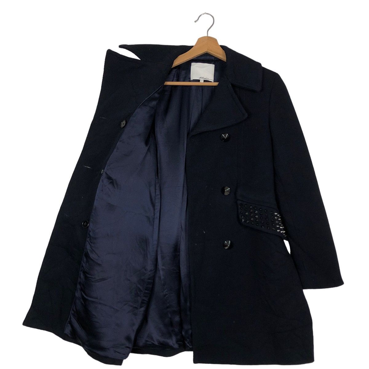 Japanese Brand 🔥Fetish Design Punk Style Philiplim Wool Double Breast Size US M / EU 48-50 / 2 - 9 Thumbnail