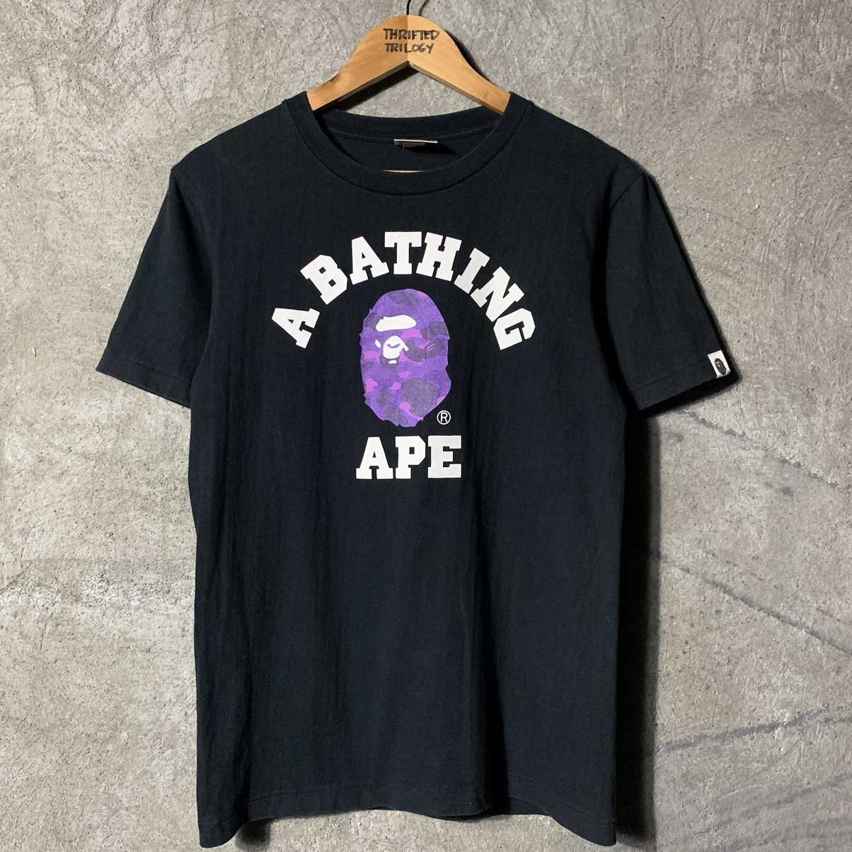 BAPE Color Camo College Tee White/Gray