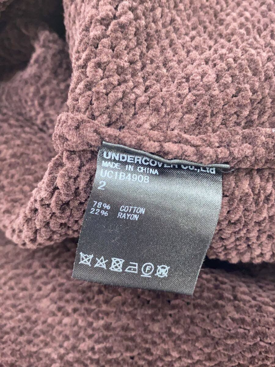Undercover Undercover Cotton Knit Sweater Bordeaux Size US M / EU 48-50 / 2 - 4 Thumbnail