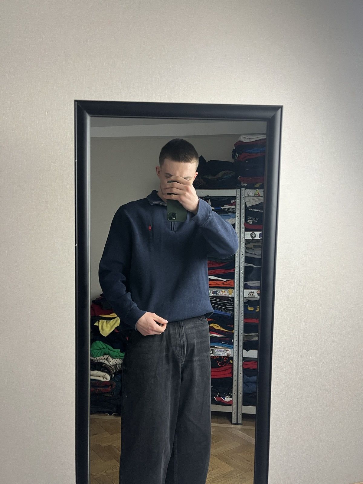 Polo Ralph Lauren × Vintage Vintage 90’s Polo Ralph Lauren Sweater Quarter Zip Old Money Size US L / EU 52-54 / 3 - 2 Thumbnail