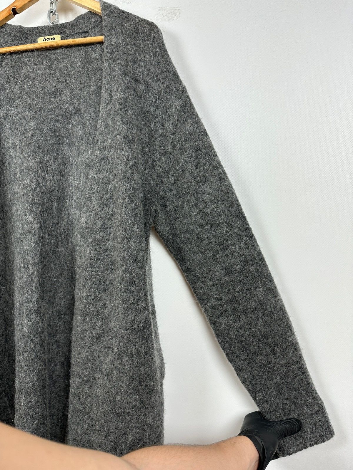 Acne Studios Acne Studios Raya Short Mohair/Wool Knit Cardigan Sweater Size S / US 4 / IT 40 - 11 Thumbnail