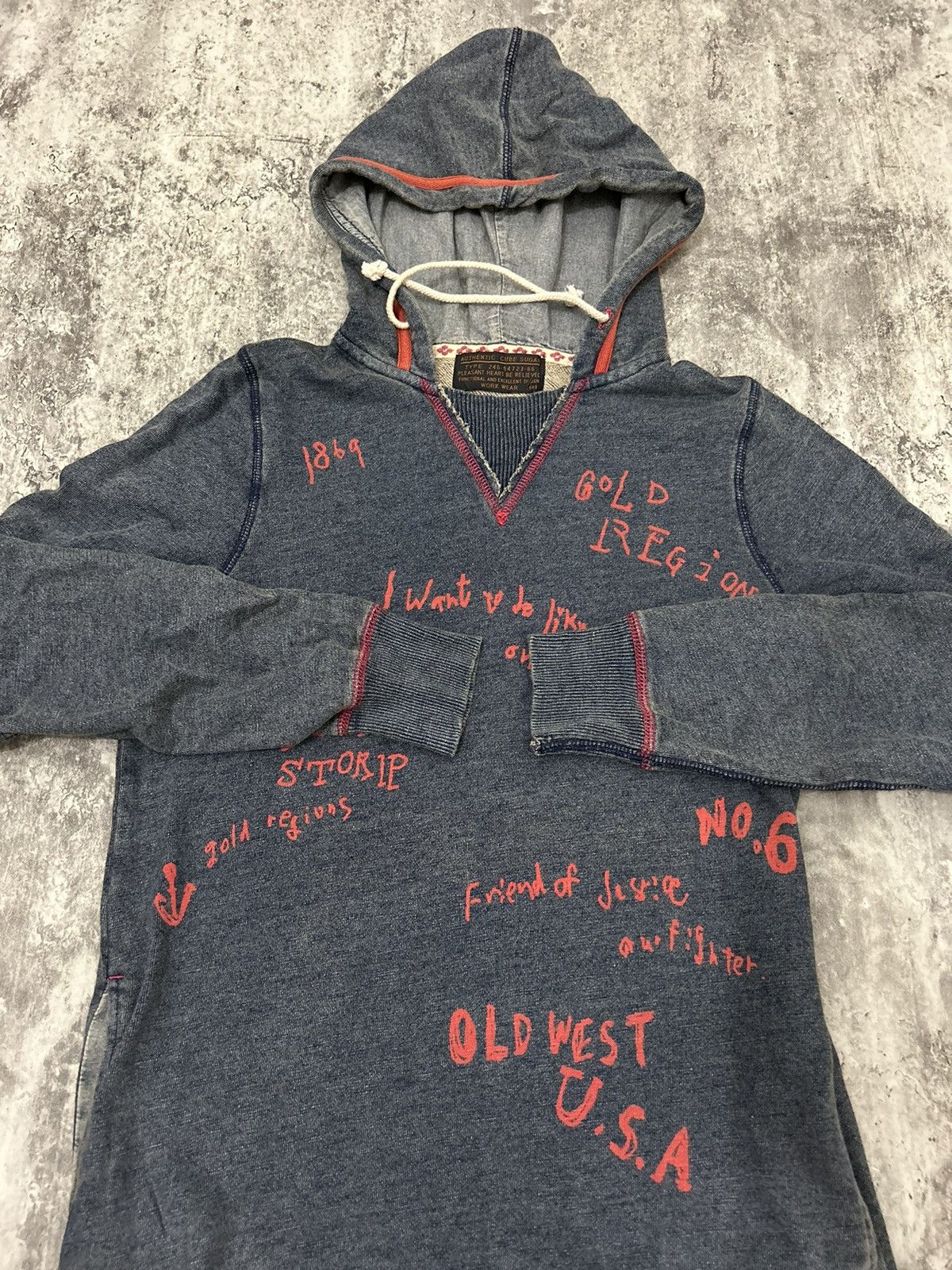 Hysteric Glamour Cube Sugar Japan Washed Hoodie Size US M / EU 48-50 / 2 - 4 Thumbnail