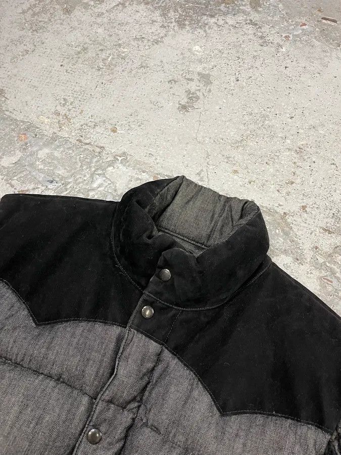 Polo Ralph Lauren 2010s Ralph Lauren USA Flag Grey Hybrid Wool Puffer Jacket Size US XL / EU 56 / 4 - 6 Thumbnail