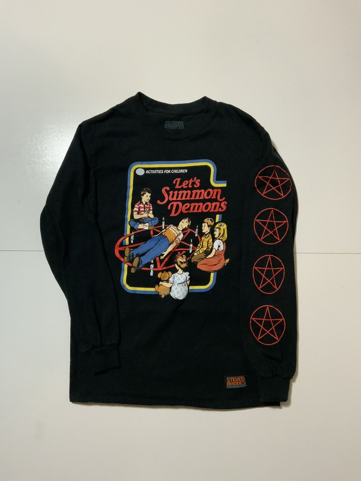 Other Steven Rhodes Let’s Summon Demons Pentagram L/S T-Shirt Size US S / EU 44-46 / 1 - 1 Thumbnail