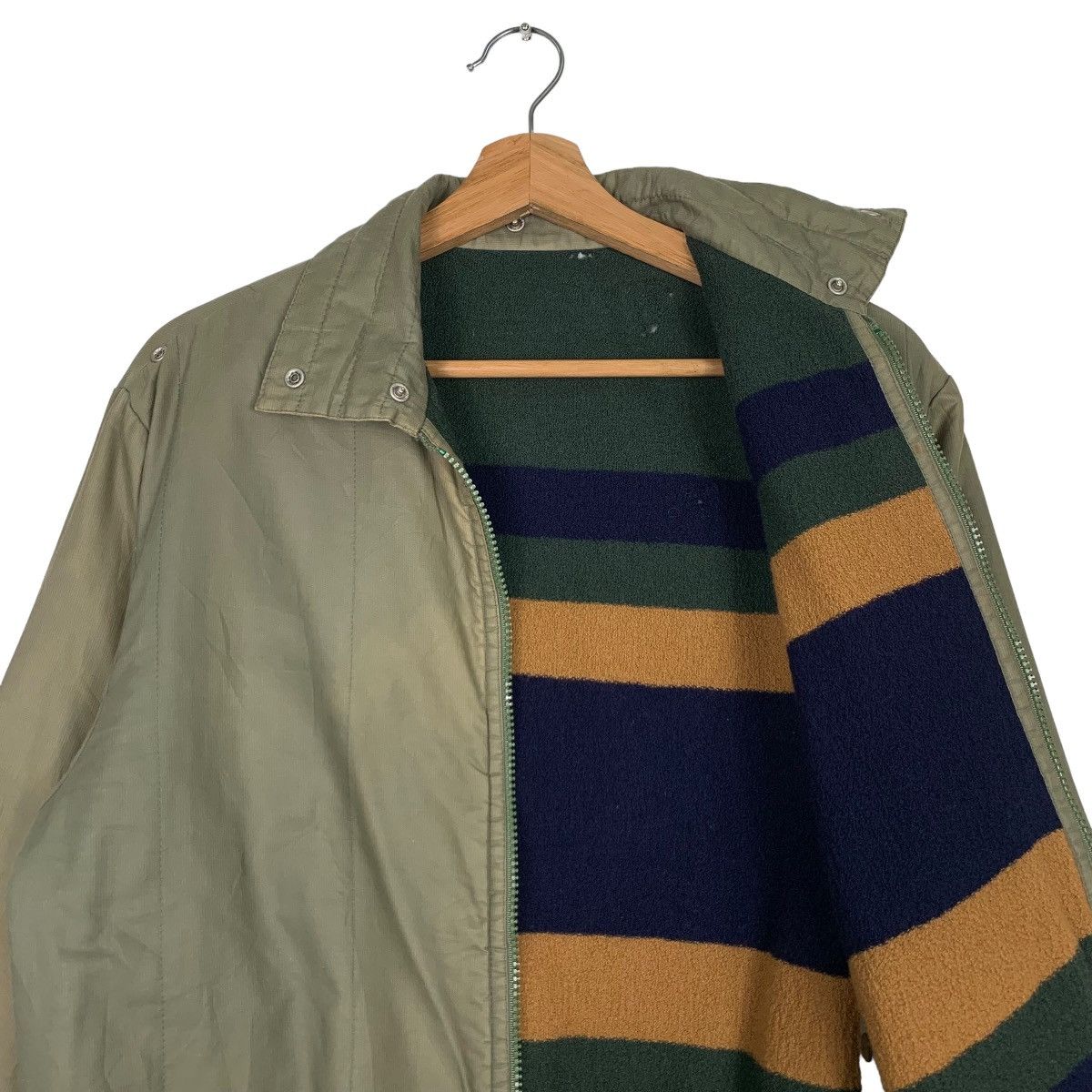 Japanese Brand MR. SHARAKU by KING Reversible Jacket #0060-C4 Size US L / EU 52-54 / 3 - 13 Thumbnail
