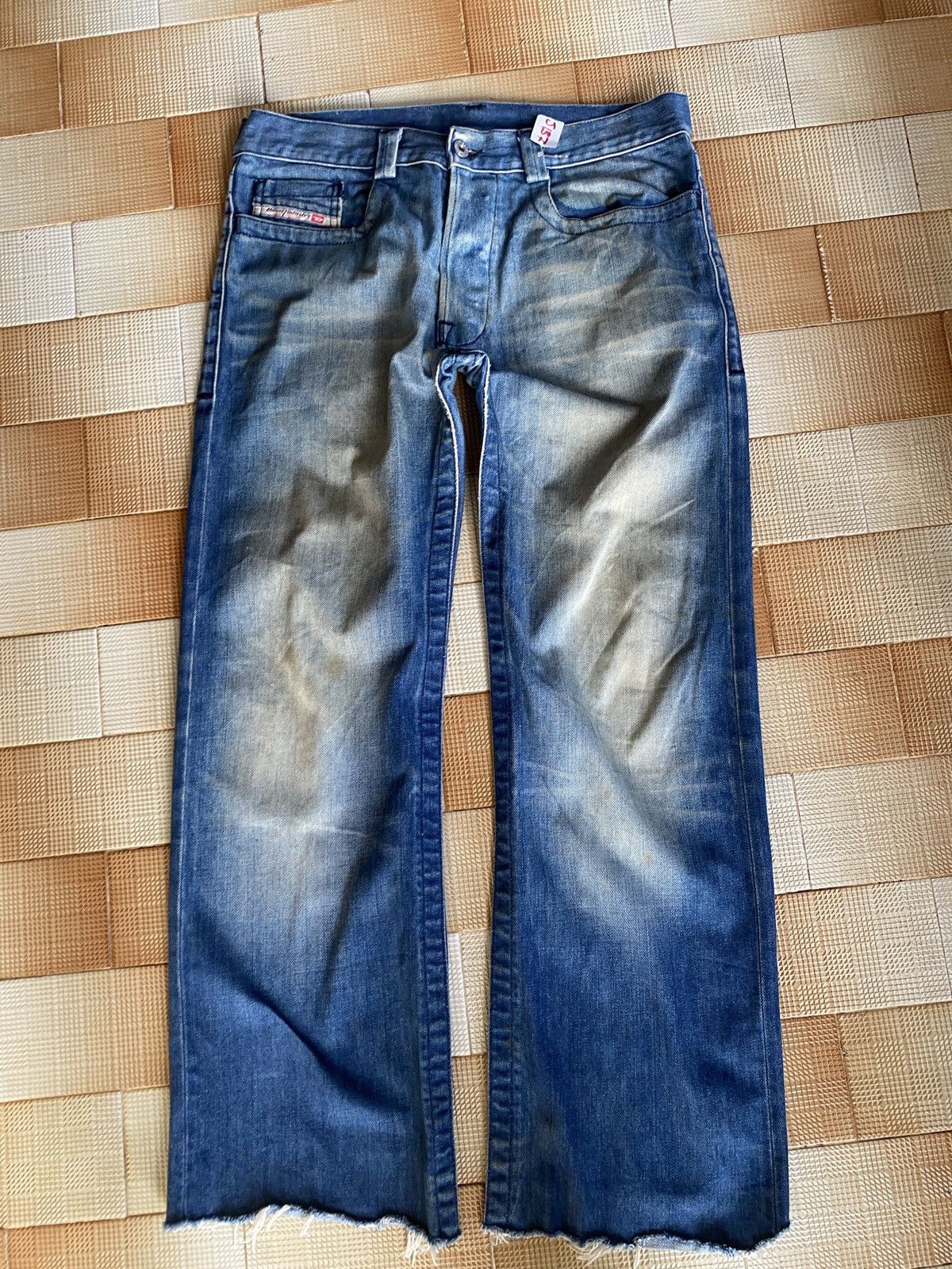 Diesel × Vintage Vintage diesel straight cut denim Size US 30 / EU 46 - 2 Thumbnail