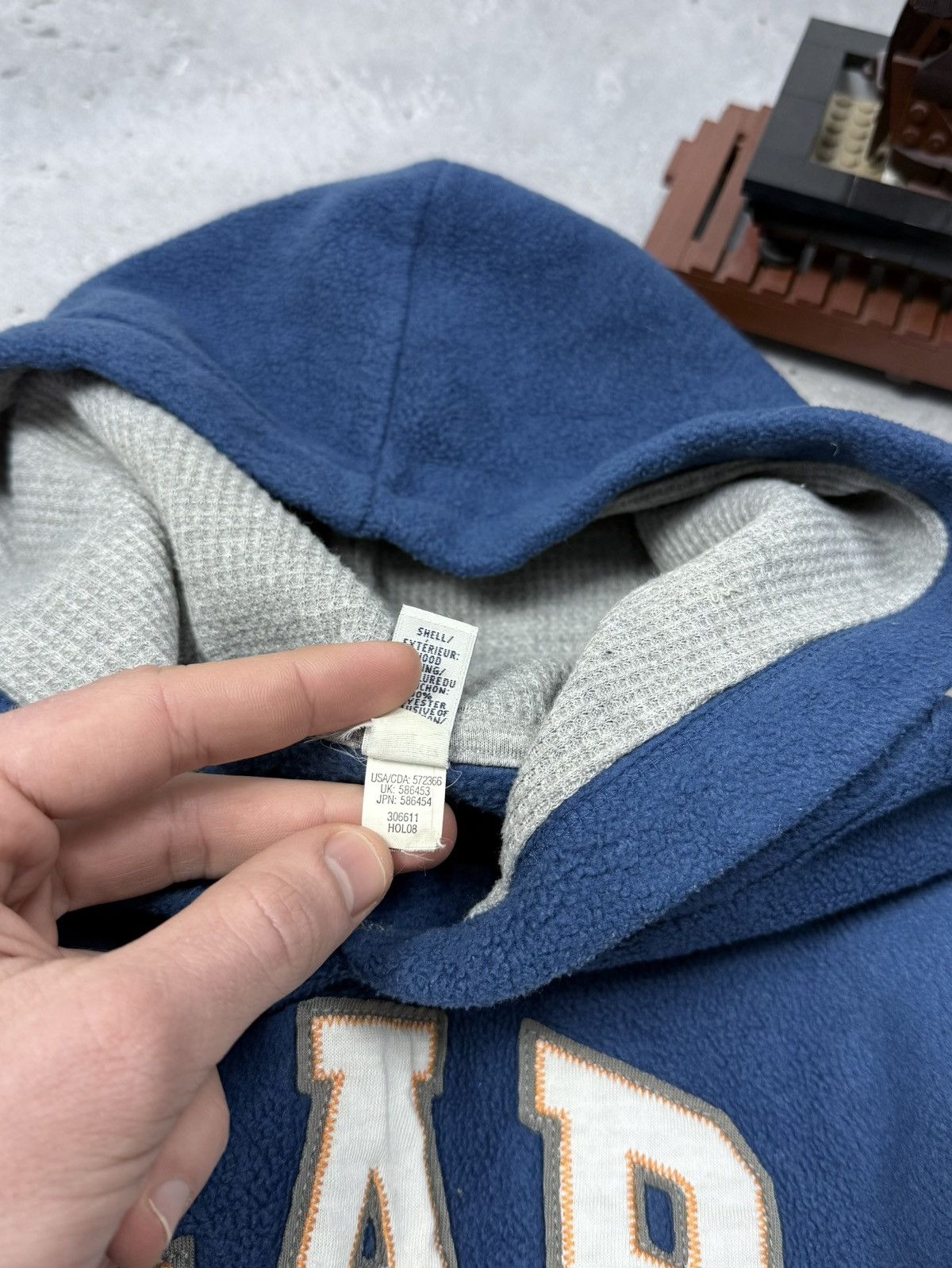 Other Vintage GAP Y2K streetwear fleece hoodie Size US XS / EU 42 / 0 - 12 Thumbnail